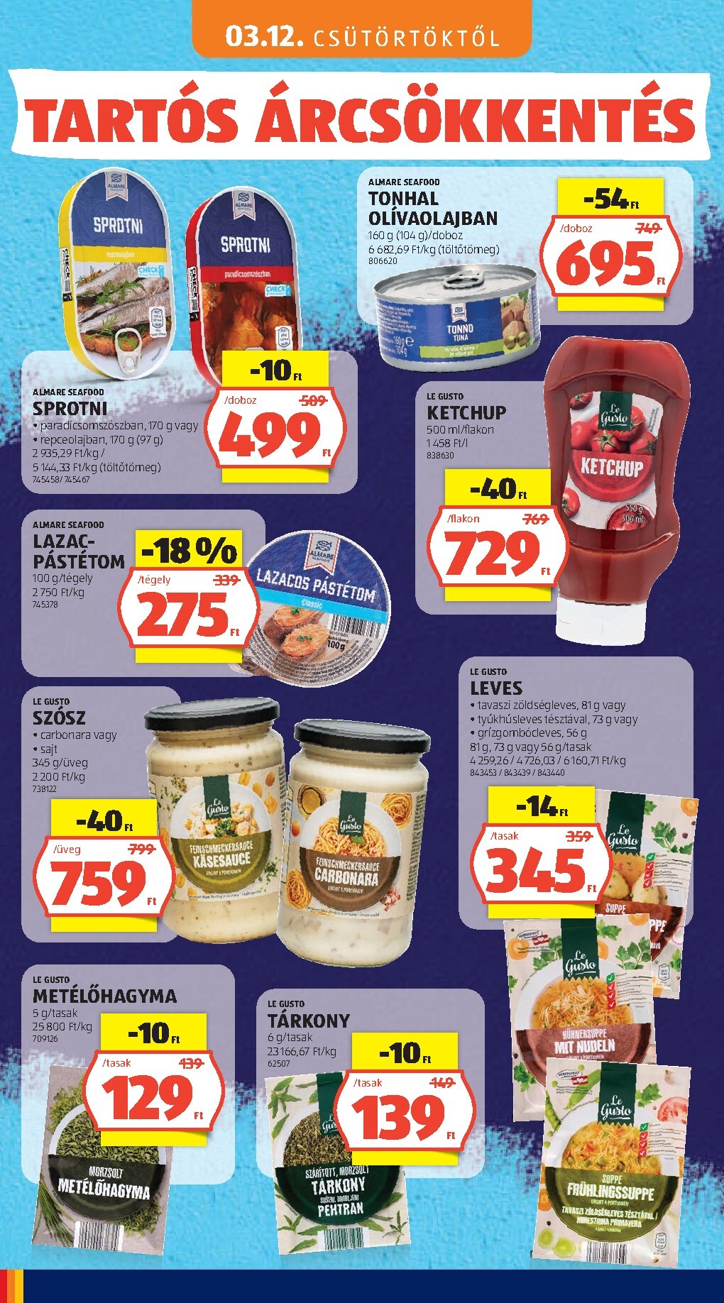 aldi - Aldi - Tartós árcsökkentés flyer akciós újság, érvényes 2026.03.05. - 2026.04.02. - page: 44