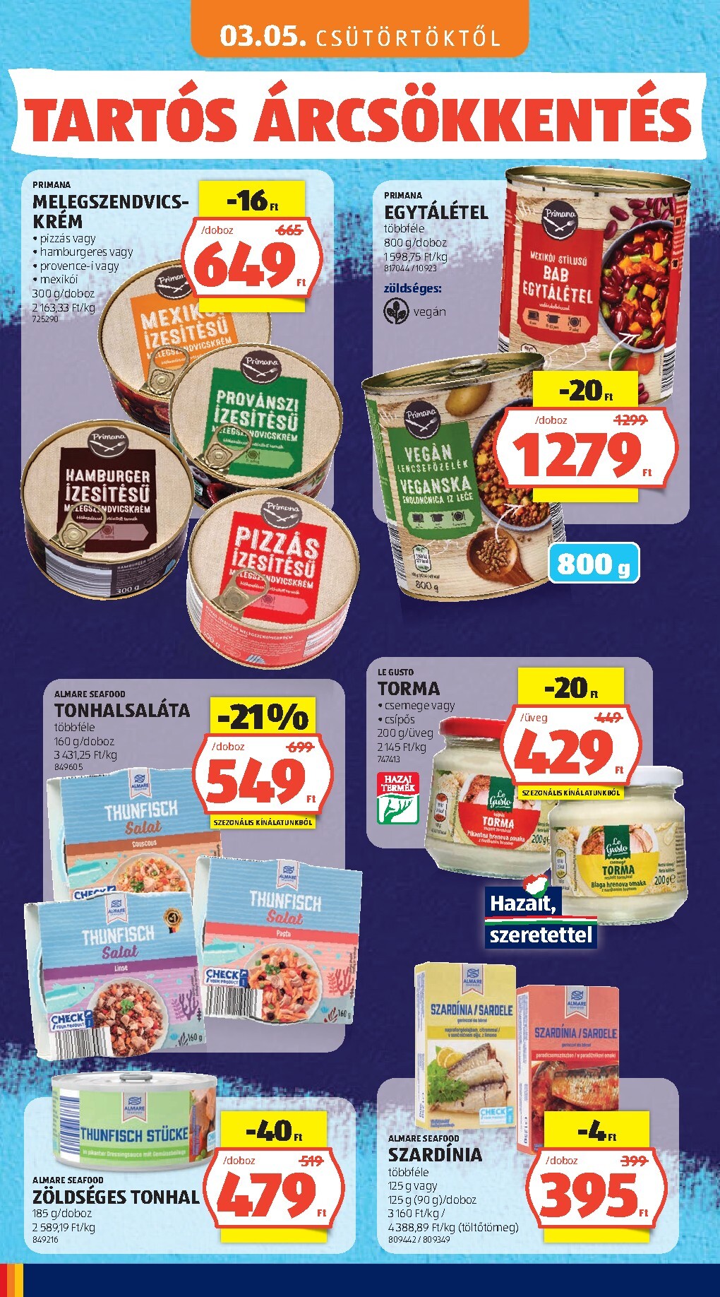 aldi - Aldi - Tartós árcsökkentés flyer akciós újság, érvényes 2026.03.05. - 2026.04.02. - page: 14