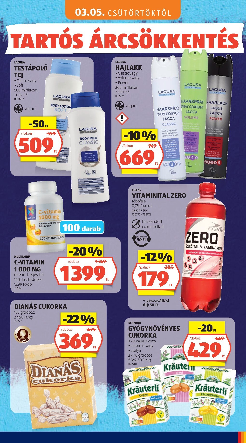 aldi - Aldi - Tartós árcsökkentés flyer akciós újság, érvényes 2026.03.05. - 2026.04.02. - page: 29