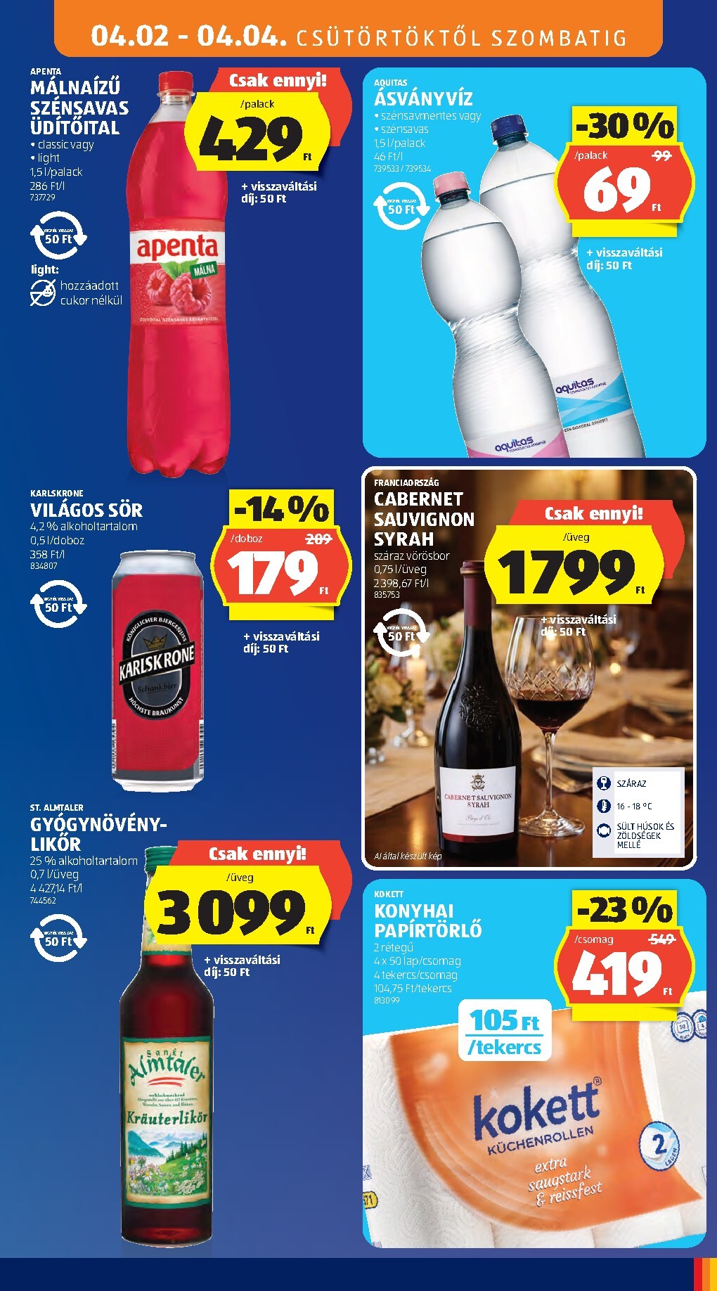 aldi - Aldi akciós újság, érvényes 2026.04.02. - 2026.04.08. - page: 19