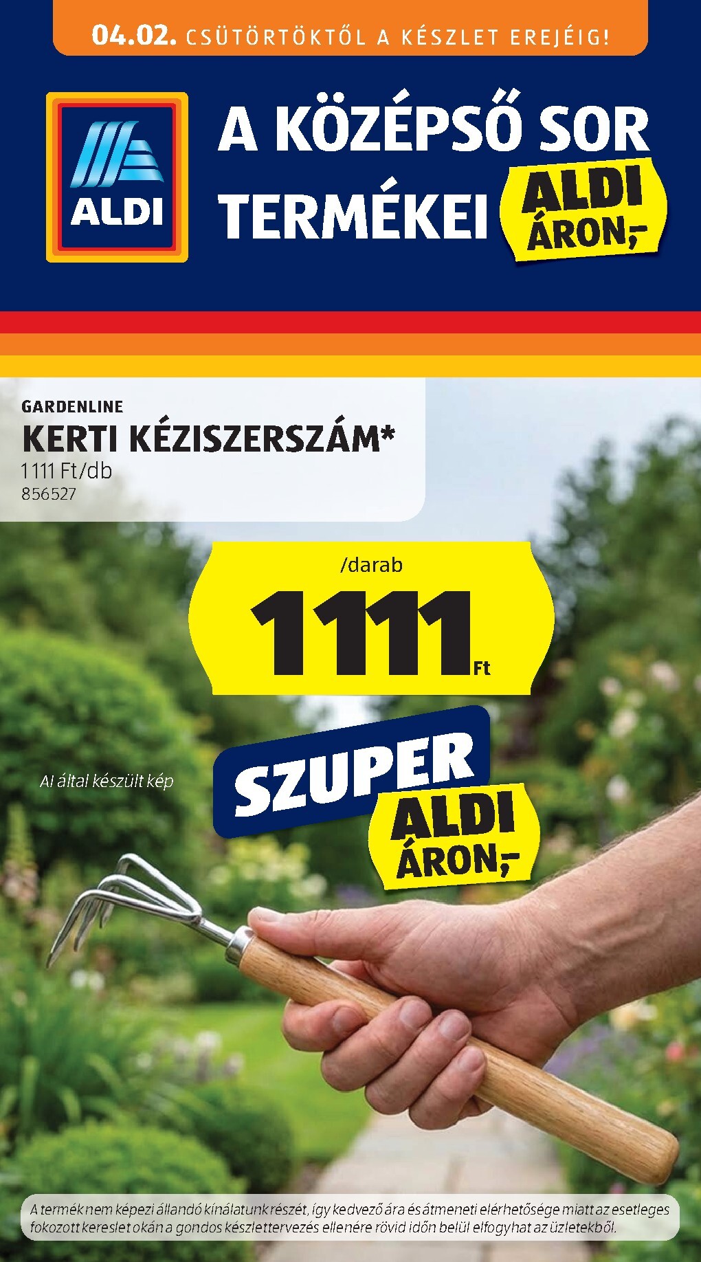 aldi - Aldi - Középső sor termékei akciós újság, érvényes 2026.04.02. - 2026.04.08.