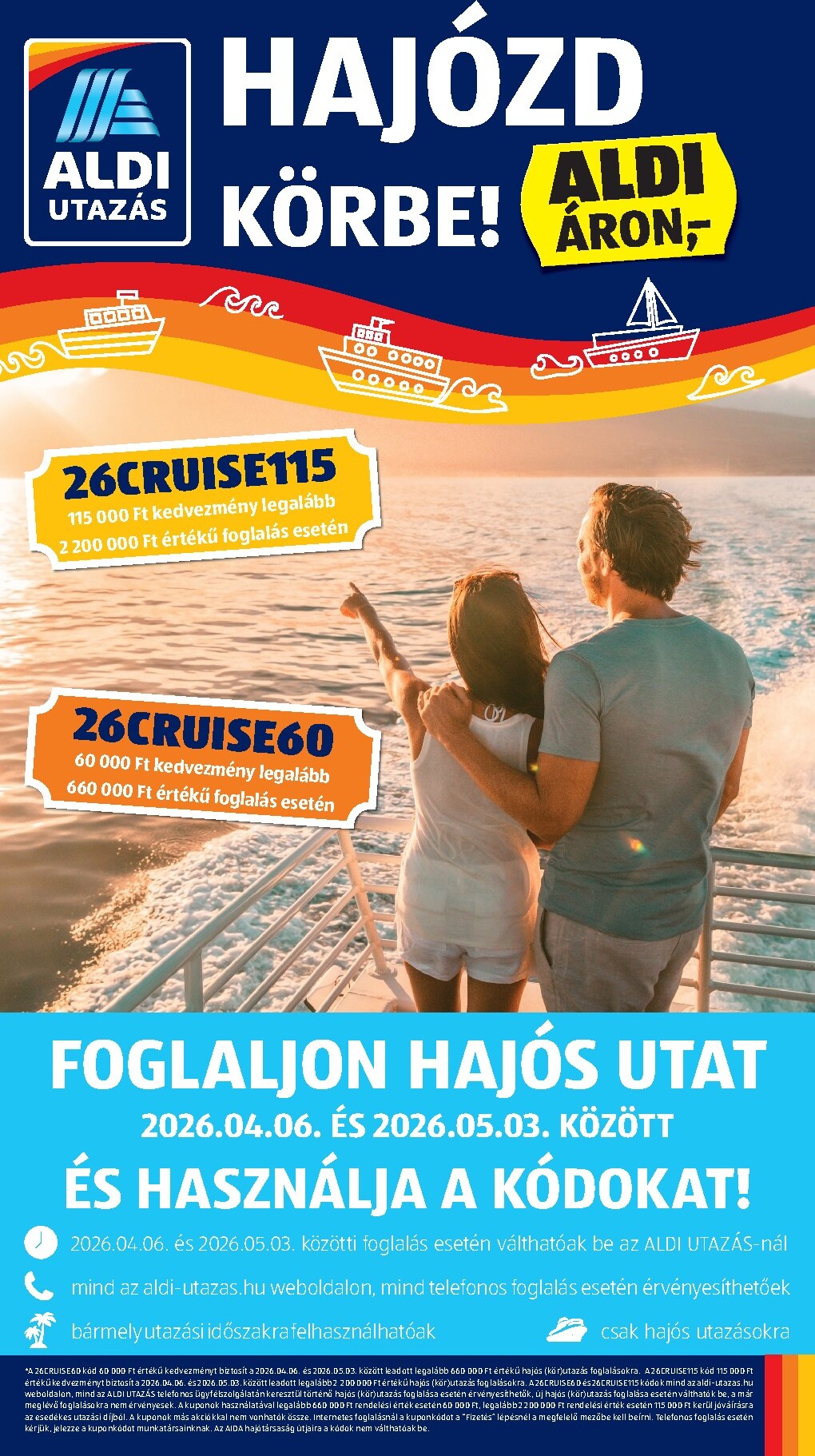 aldi - Aldi - Utazás katalógus akciós újság, érvényes 2026.04.06. - 2026.05.03. - page: 1