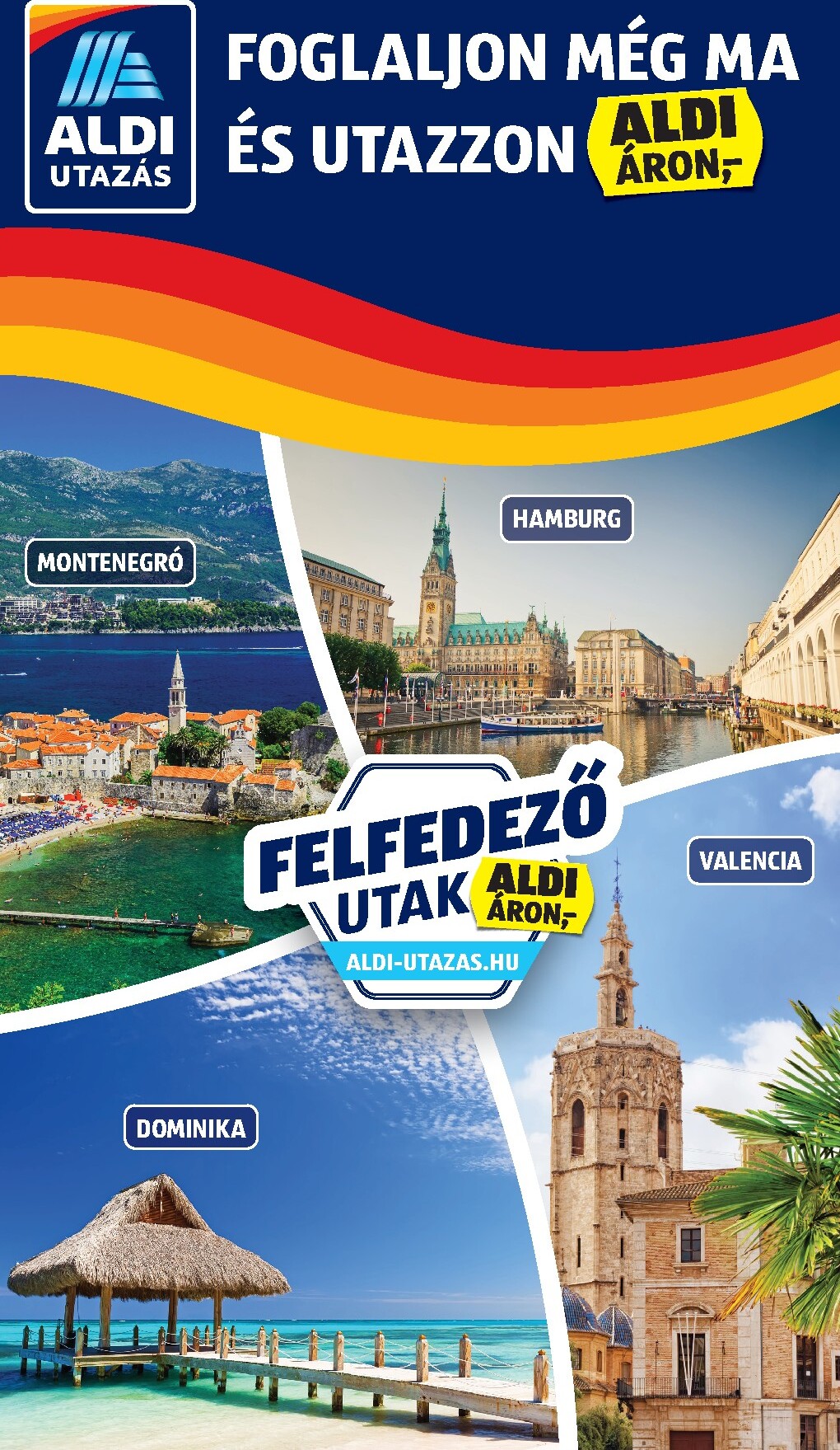 aldi - Aldi - Utazás katalógus hirdetmény a következő hétre csütörtöktől 2026.04.16.-tól szerdától 2026.04.22.-ig - page: 6