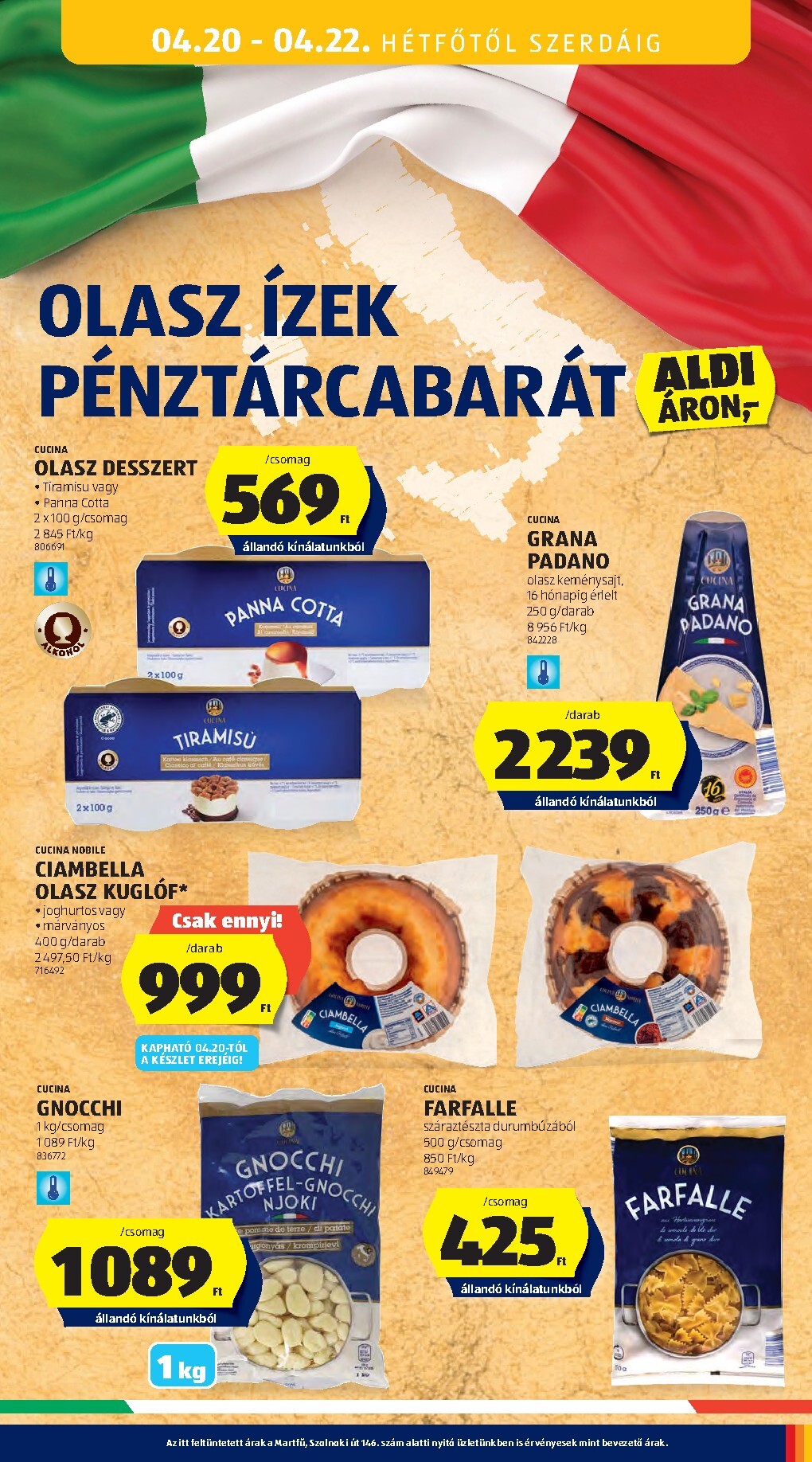 aldi - Aldi hirdetmény a következő hétre csütörtöktől 2026.04.16.-tól szerdától 2026.04.22.-ig - page: 45