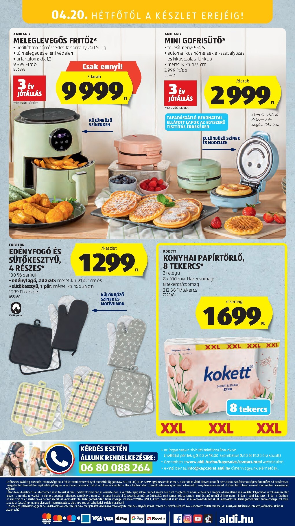 aldi - Aldi hirdetmény a következő hétre csütörtöktől 2026.04.16.-tól szerdától 2026.04.22.-ig - page: 58