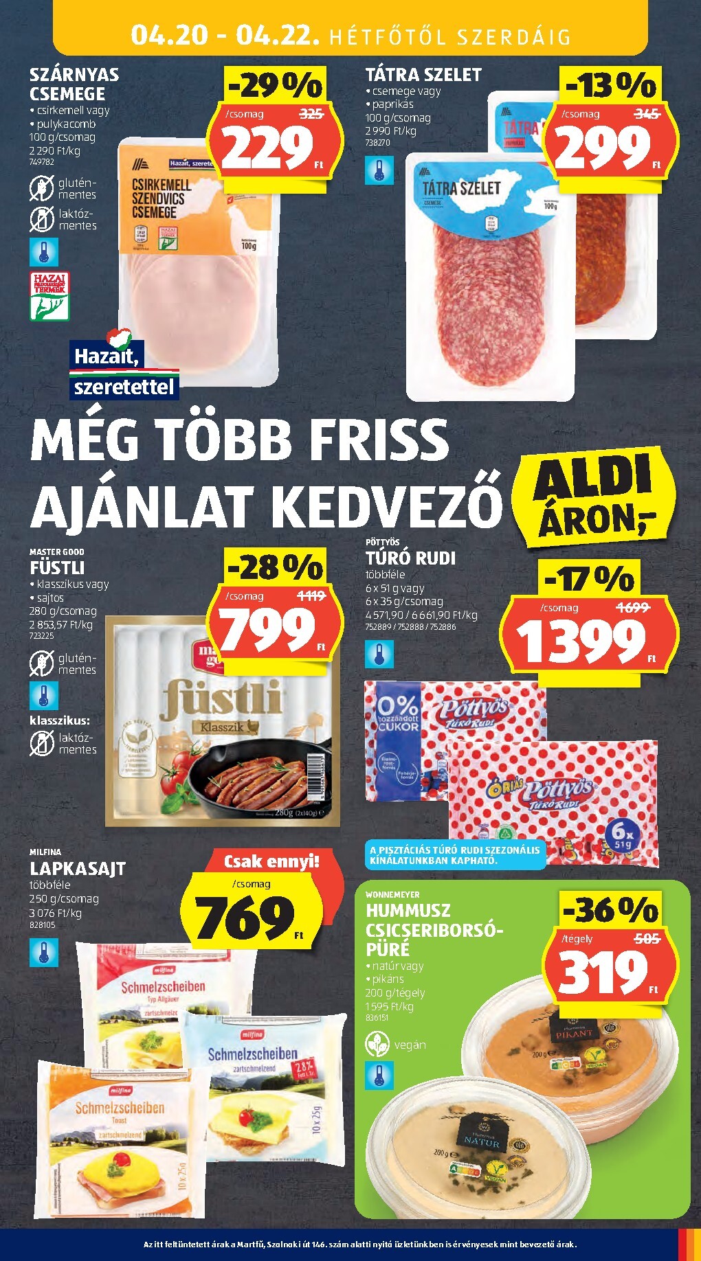 aldi - Aldi hirdetmény a következő hétre csütörtöktől 2026.04.16.-tól szerdától 2026.04.22.-ig - page: 37