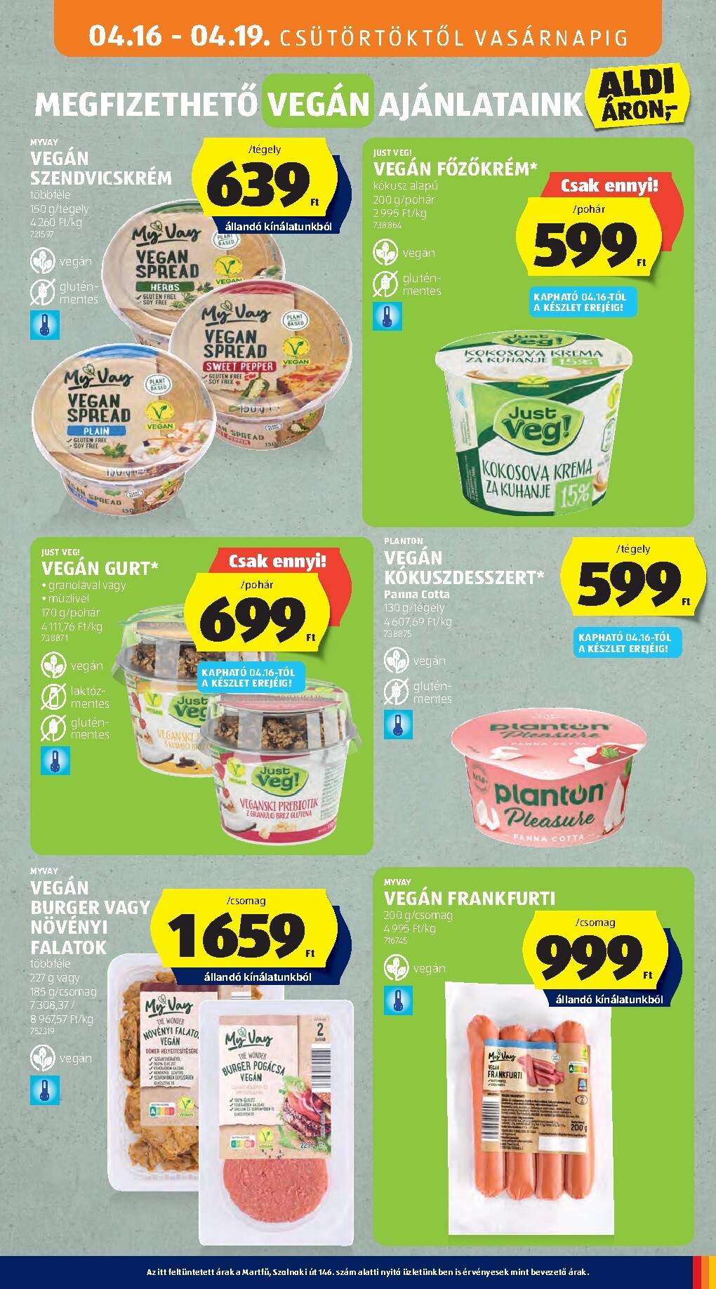 aldi - Aldi hirdetmény a következő hétre csütörtöktől 2026.04.16.-tól szerdától 2026.04.22.-ig - page: 17