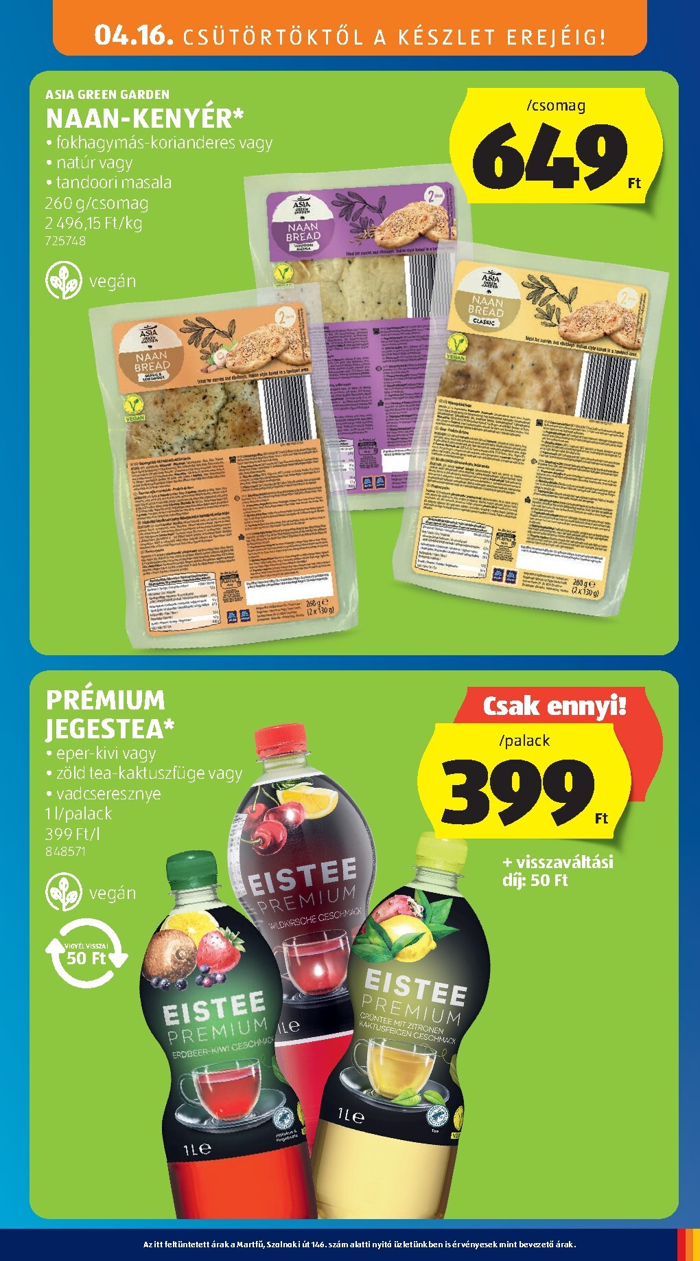 aldi - Aldi hirdetmény a következő hétre csütörtöktől 2026.04.16.-tól szerdától 2026.04.22.-ig - page: 21