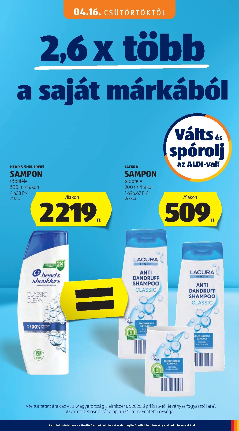 aldi - Aldi hirdetmény a következő hétre csütörtöktől 2026.04.16.-tól szerdától 2026.04.22.-ig - page: 25