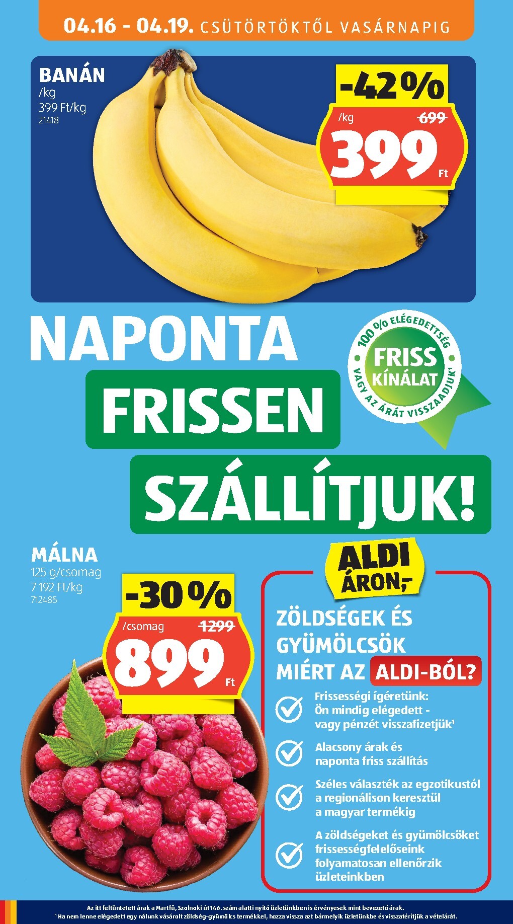 aldi - Aldi hirdetmény a következő hétre csütörtöktől 2026.04.16.-tól szerdától 2026.04.22.-ig - page: 18
