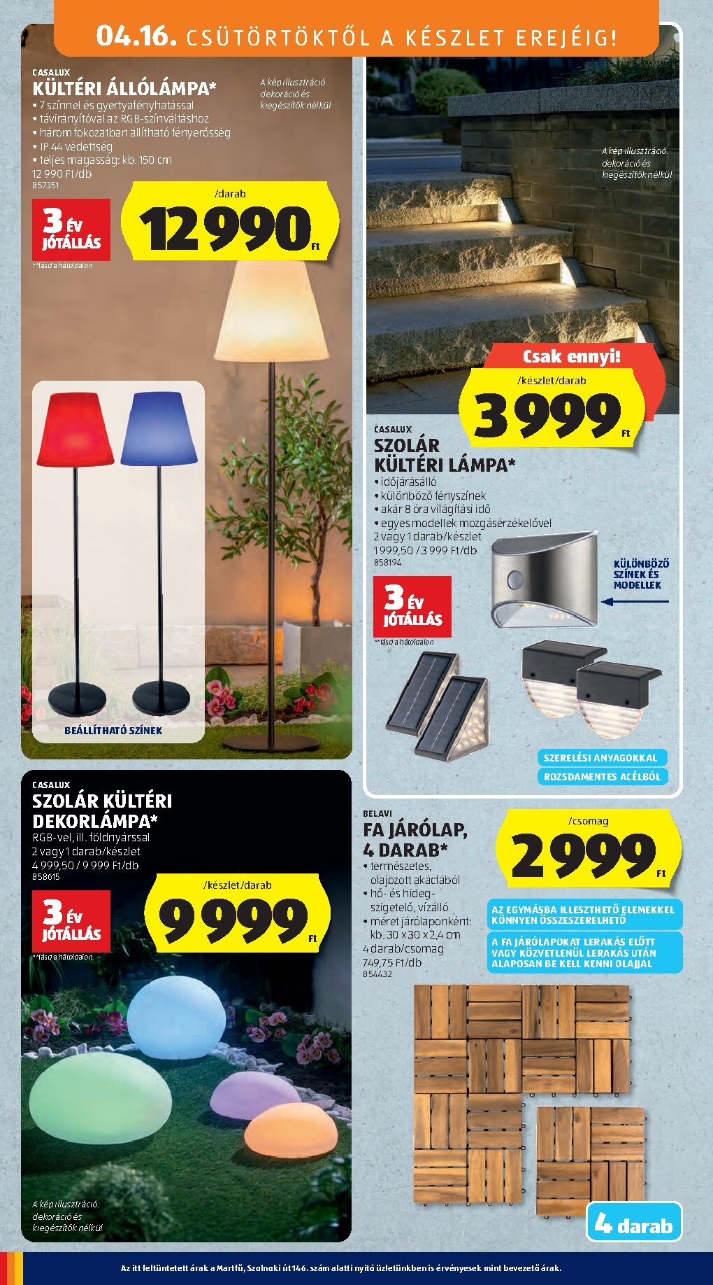 aldi - Aldi hirdetmény a következő hétre csütörtöktől 2026.04.16.-tól szerdától 2026.04.22.-ig - page: 30