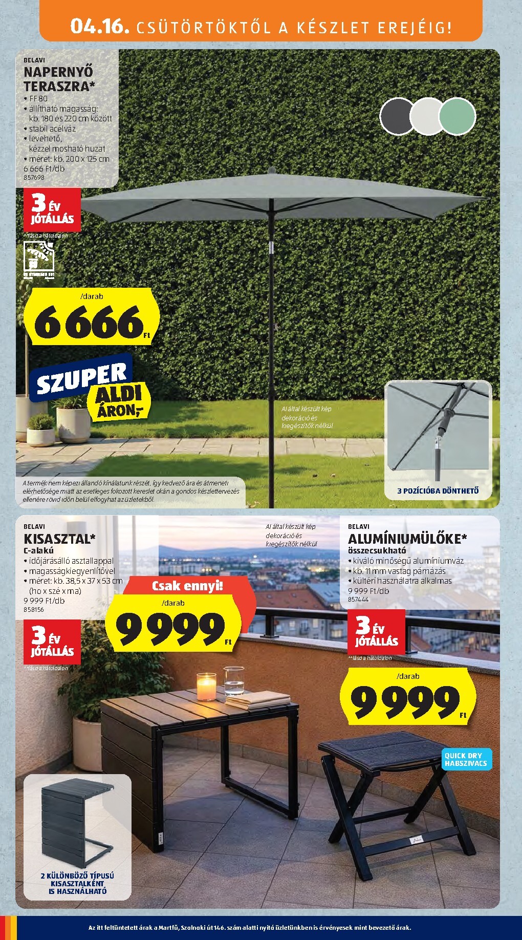 aldi - Aldi hirdetmény a következő hétre csütörtöktől 2026.04.16.-tól szerdától 2026.04.22.-ig - page: 28