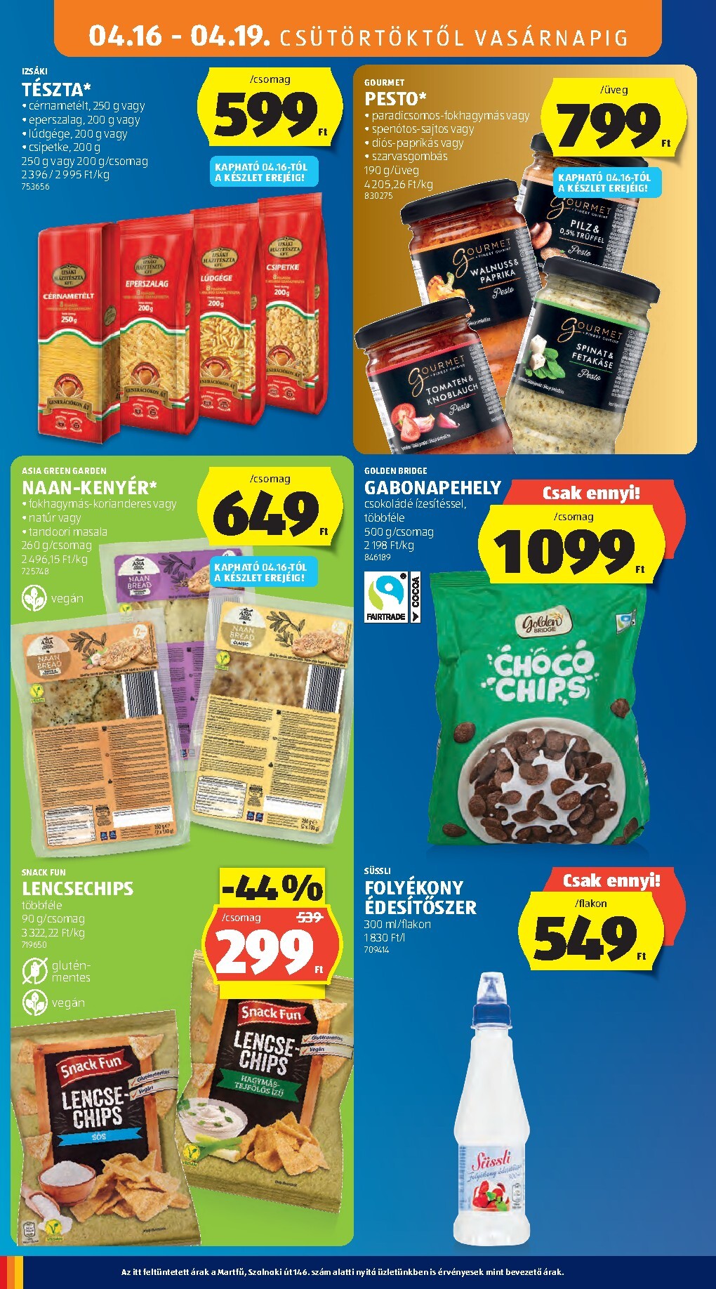 aldi - Aldi hirdetmény a következő hétre csütörtöktől 2026.04.16.-tól szerdától 2026.04.22.-ig - page: 14