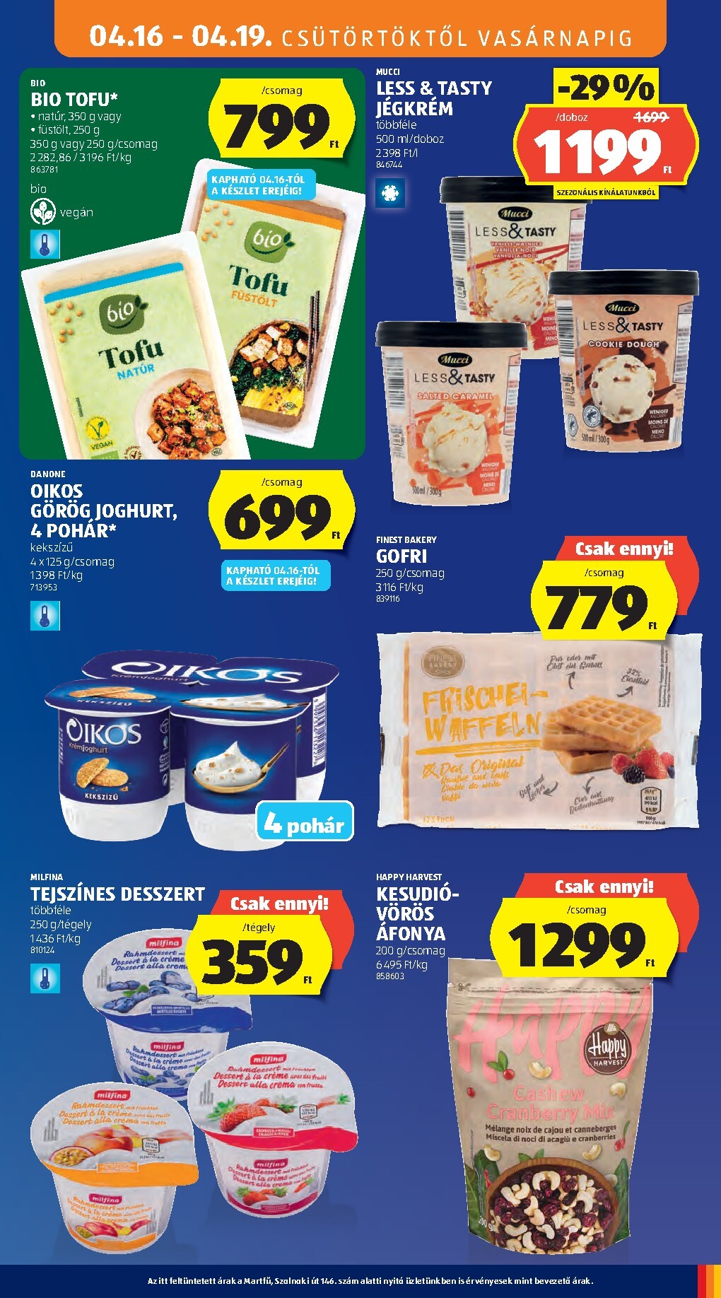 aldi - Aldi hirdetmény a következő hétre csütörtöktől 2026.04.16.-tól szerdától 2026.04.22.-ig - page: 13