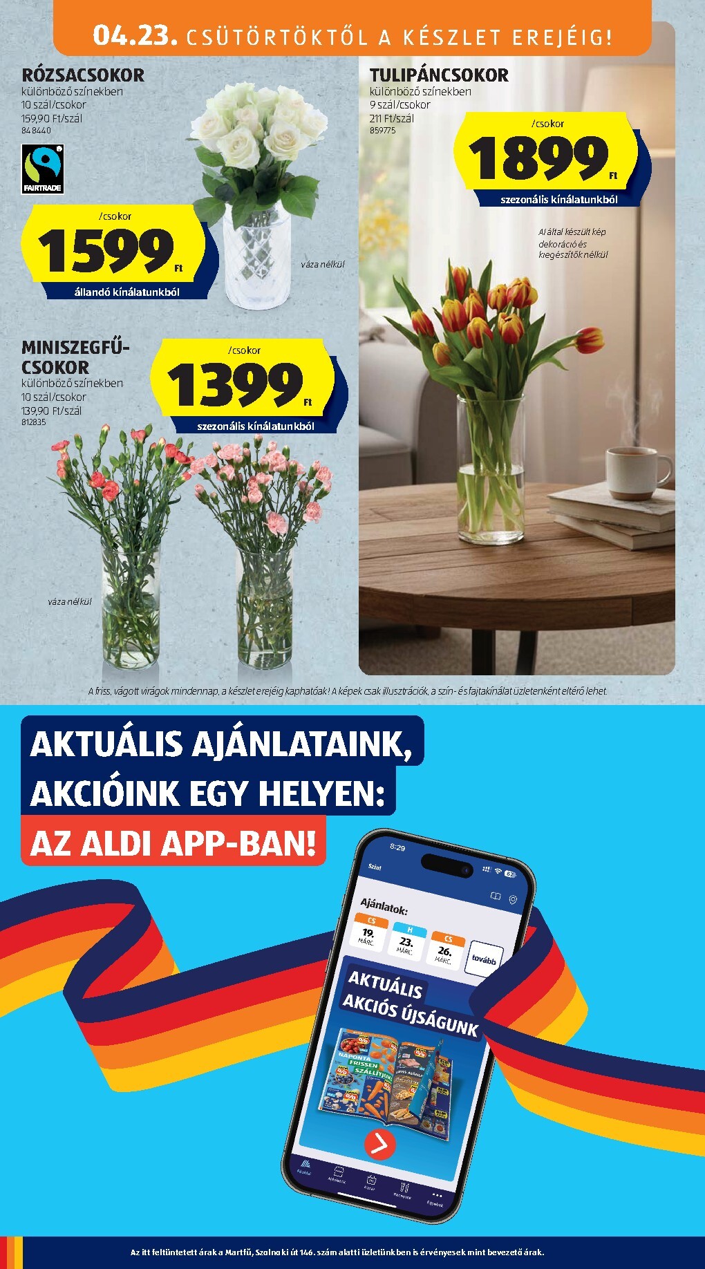 aldi - Aldi hirdetmény a következő hétre csütörtöktől 2026.04.23.-tól szerdától 2026.04.29.-ig - page: 32