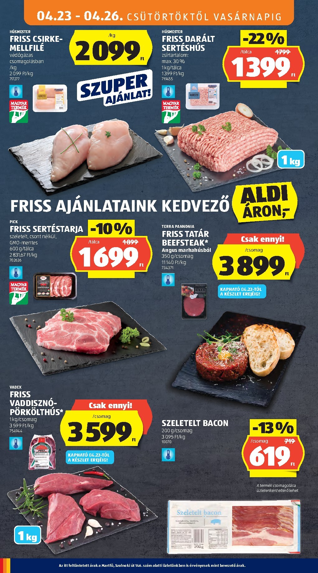 aldi - Aldi hirdetmény a következő hétre csütörtöktől 2026.04.23.-tól szerdától 2026.04.29.-ig - page: 6