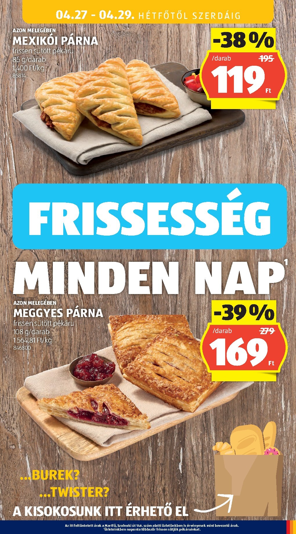 aldi - Aldi hirdetmény a következő hétre csütörtöktől 2026.04.23.-tól szerdától 2026.04.29.-ig - page: 39