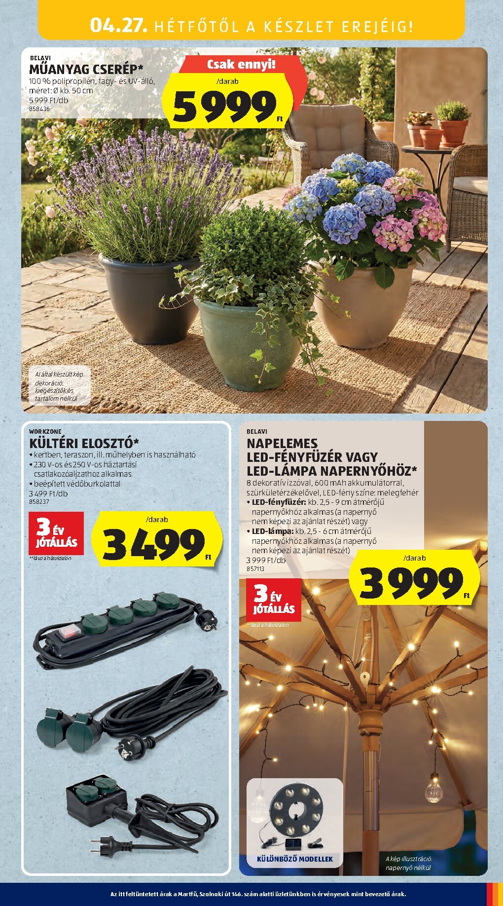 aldi - Aldi hirdetmény a következő hétre csütörtöktől 2026.04.23.-tól szerdától 2026.04.29.-ig - page: 49