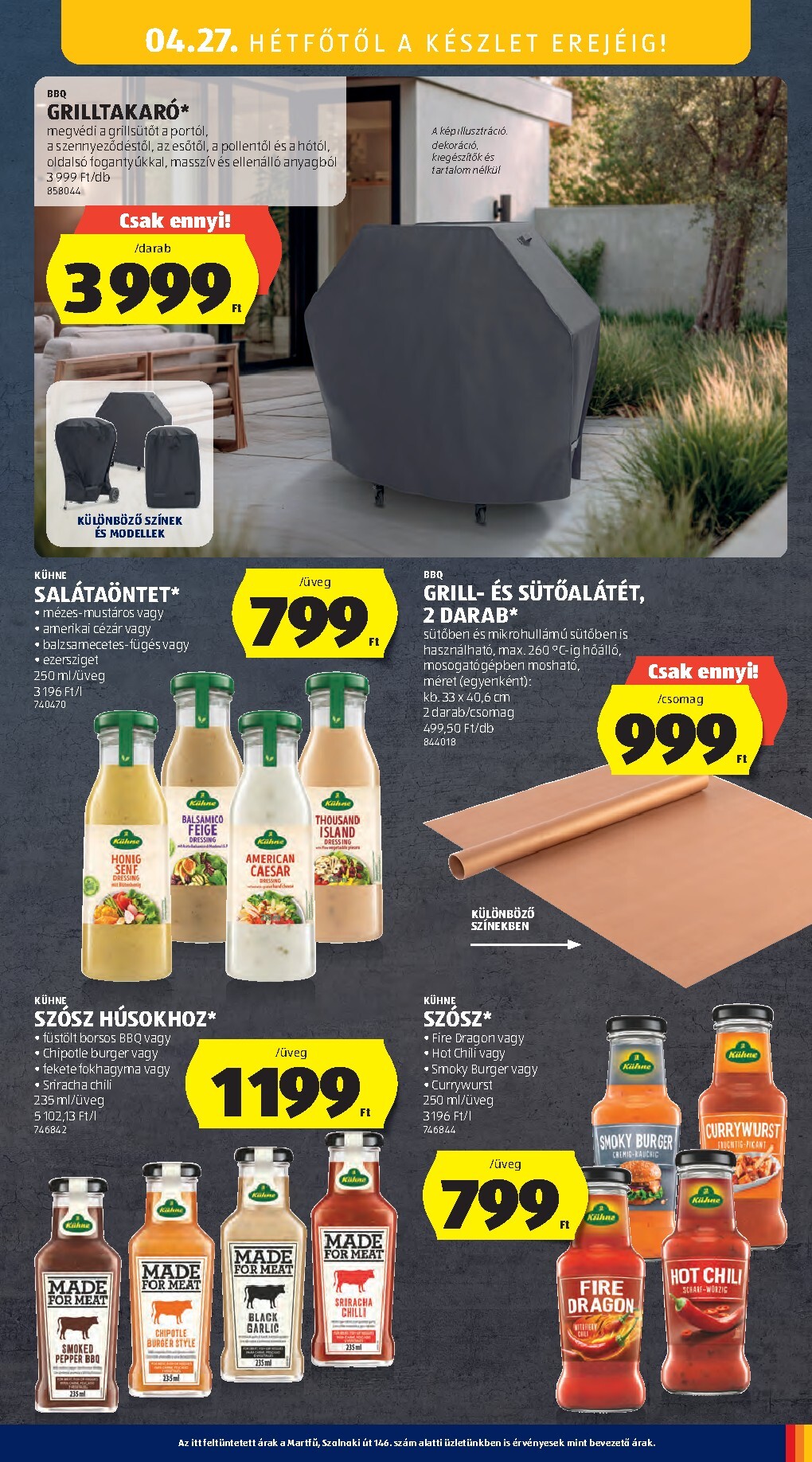 aldi - Aldi hirdetmény a következő hétre csütörtöktől 2026.04.23.-tól szerdától 2026.04.29.-ig - page: 45