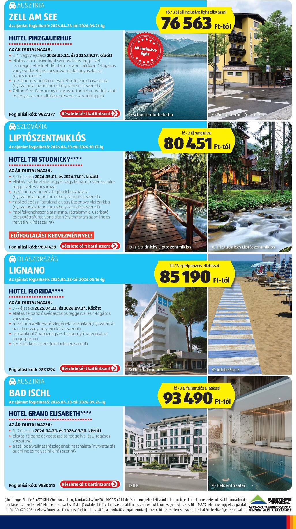 aldi - Aktuális Aldi - Utazás katalógus 2 szórólap érvényes hétfőtől 2026.04.06.-től vasárnaptól 2026.05.03.-ig - page: 3