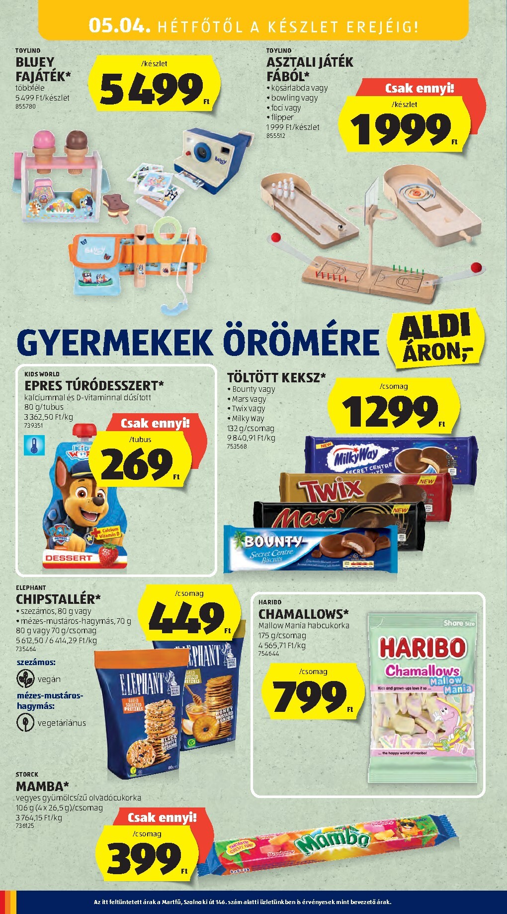 aldi - Aldi hirdetmény a következő hétre csütörtöktől 2026.04.30.-tól szerdától 2026.05.06.-ig - page: 42