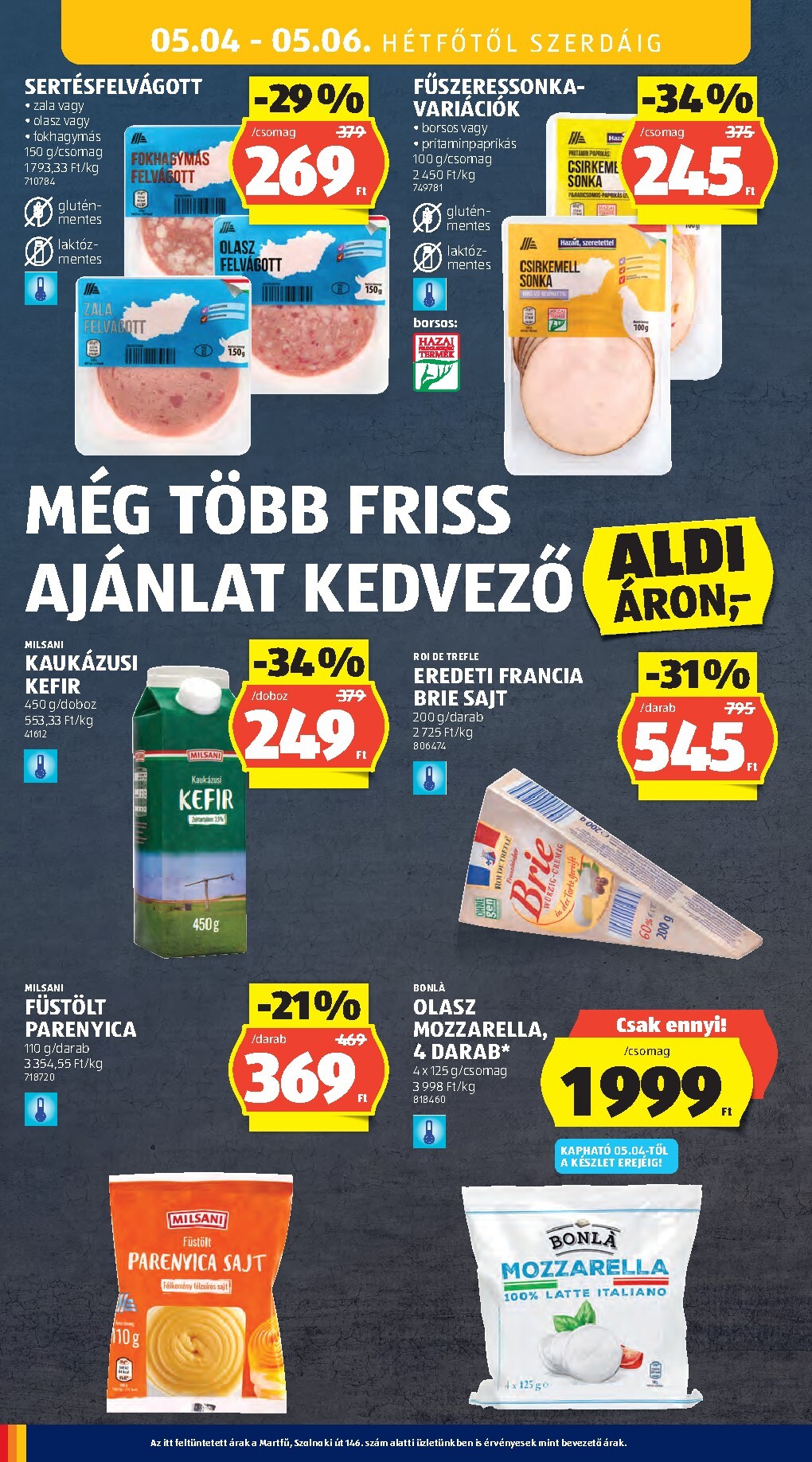 aldi - Aldi hirdetmény a következő hétre csütörtöktől 2026.04.30.-tól szerdától 2026.05.06.-ig - page: 34