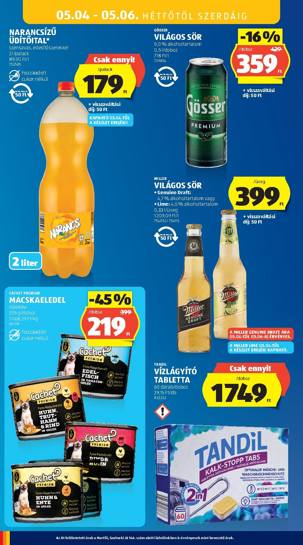 aldi - Aldi hirdetmény a következő hétre csütörtöktől 2026.04.30.-tól szerdától 2026.05.06.-ig - page: 38