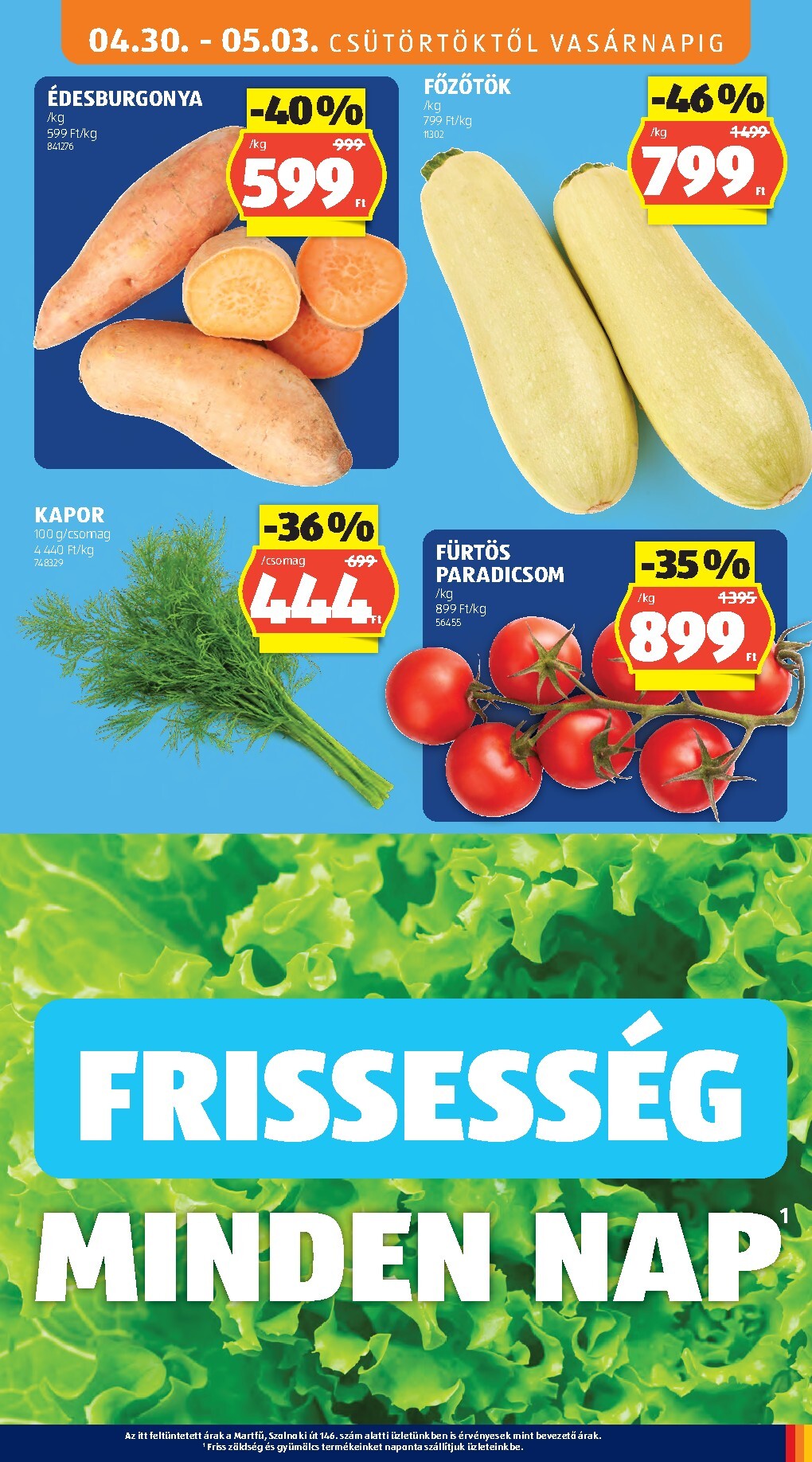 aldi - Aldi hirdetmény a következő hétre csütörtöktől 2026.04.30.-tól szerdától 2026.05.06.-ig - page: 7