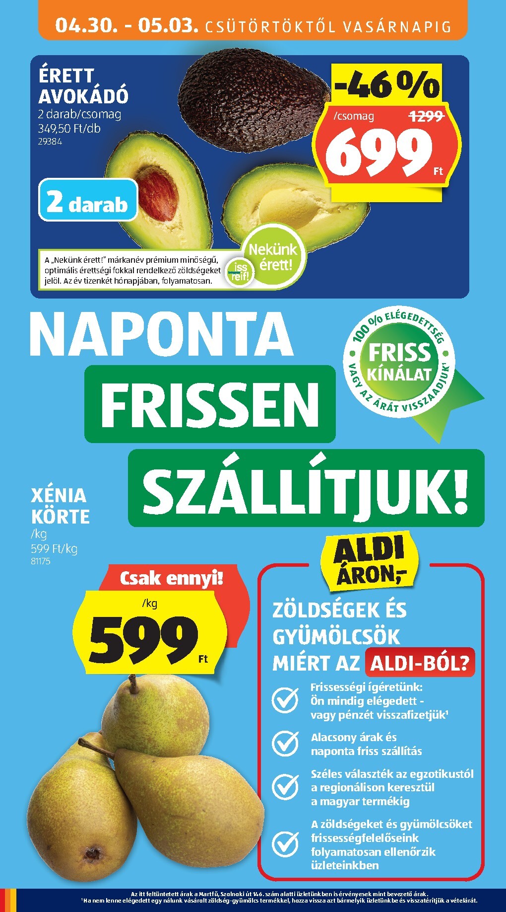 aldi - Aldi hirdetmény a következő hétre csütörtöktől 2026.04.30.-tól szerdától 2026.05.06.-ig - page: 8