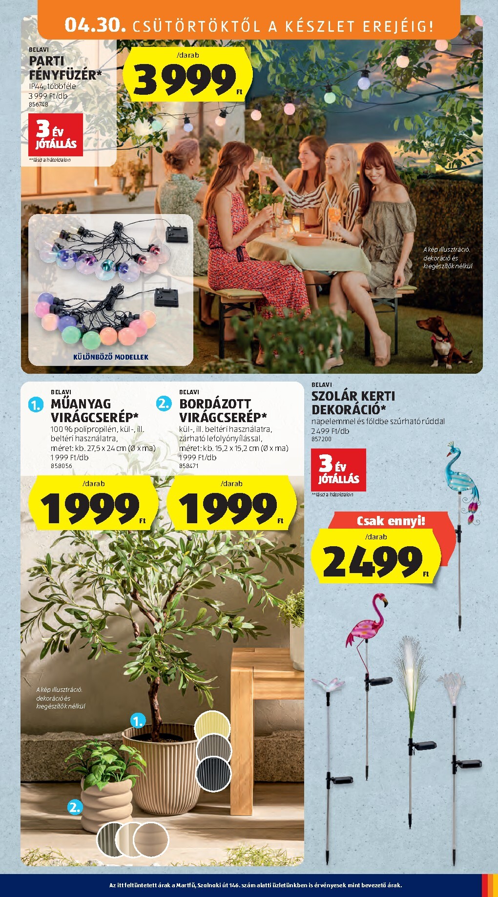 aldi - Aldi - Középső sor termékei hirdetmény a következő hétre csütörtöktől 2026.04.30.-tól szerdától 2026.05.06.-ig - page: 5