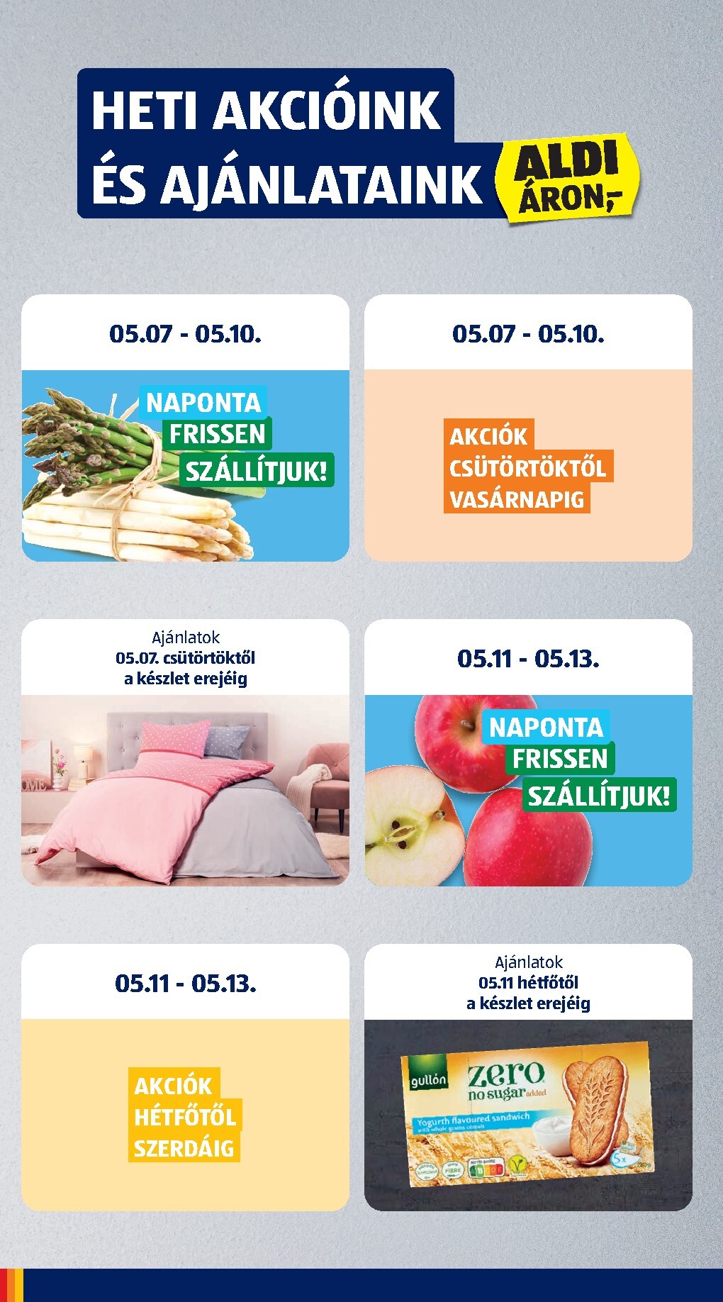 aldi - Aldi hirdetmény a következő hétre csütörtöktől 2026.05.07.-tól szerdától 2026.05.13.-ig - page: 4