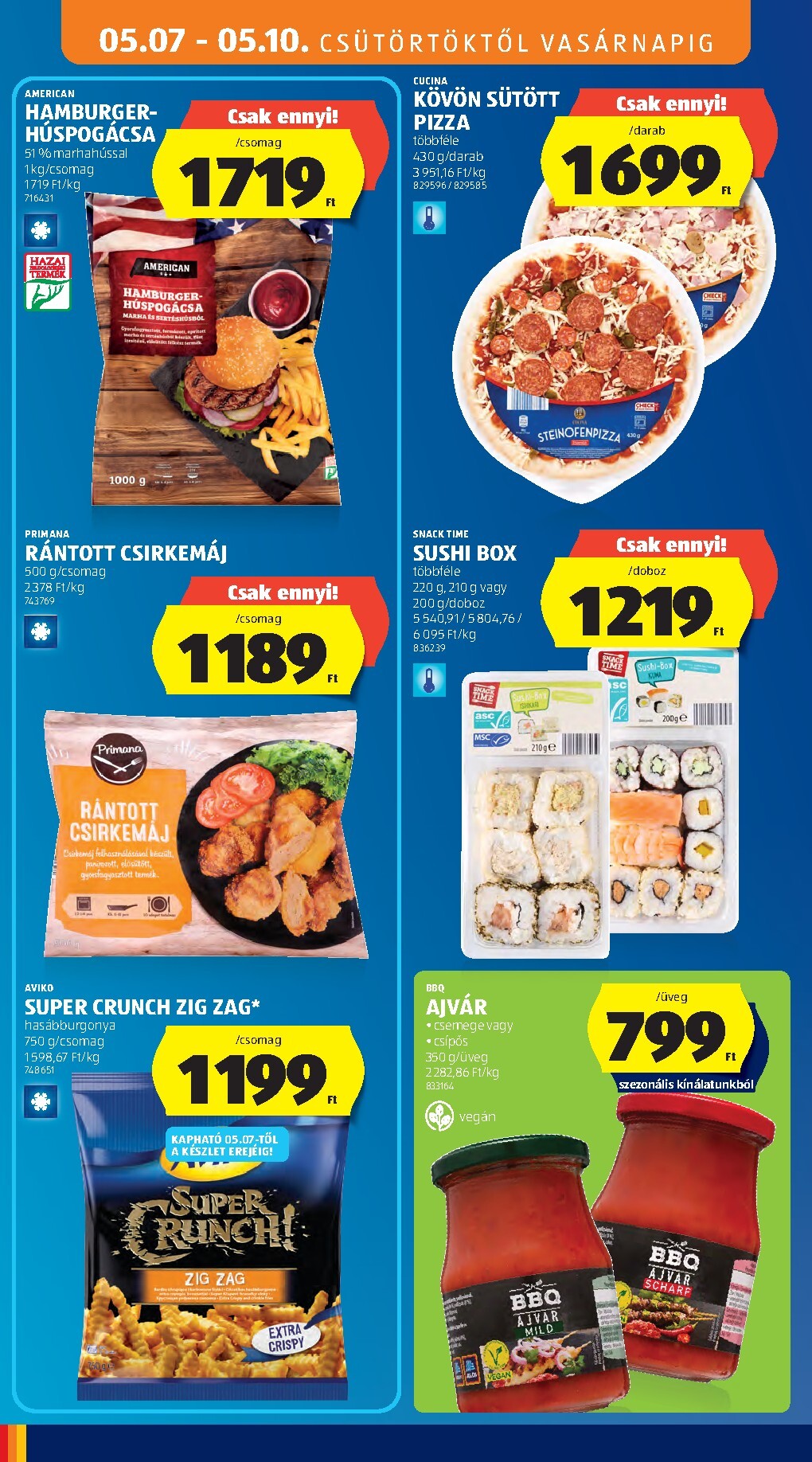 aldi - Aldi hirdetmény a következő hétre csütörtöktől 2026.05.07.-tól szerdától 2026.05.13.-ig - page: 12