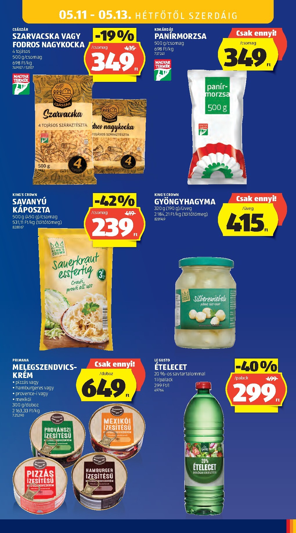 aldi - Aldi hirdetmény a következő hétre csütörtöktől 2026.05.07.-tól szerdától 2026.05.13.-ig - page: 39