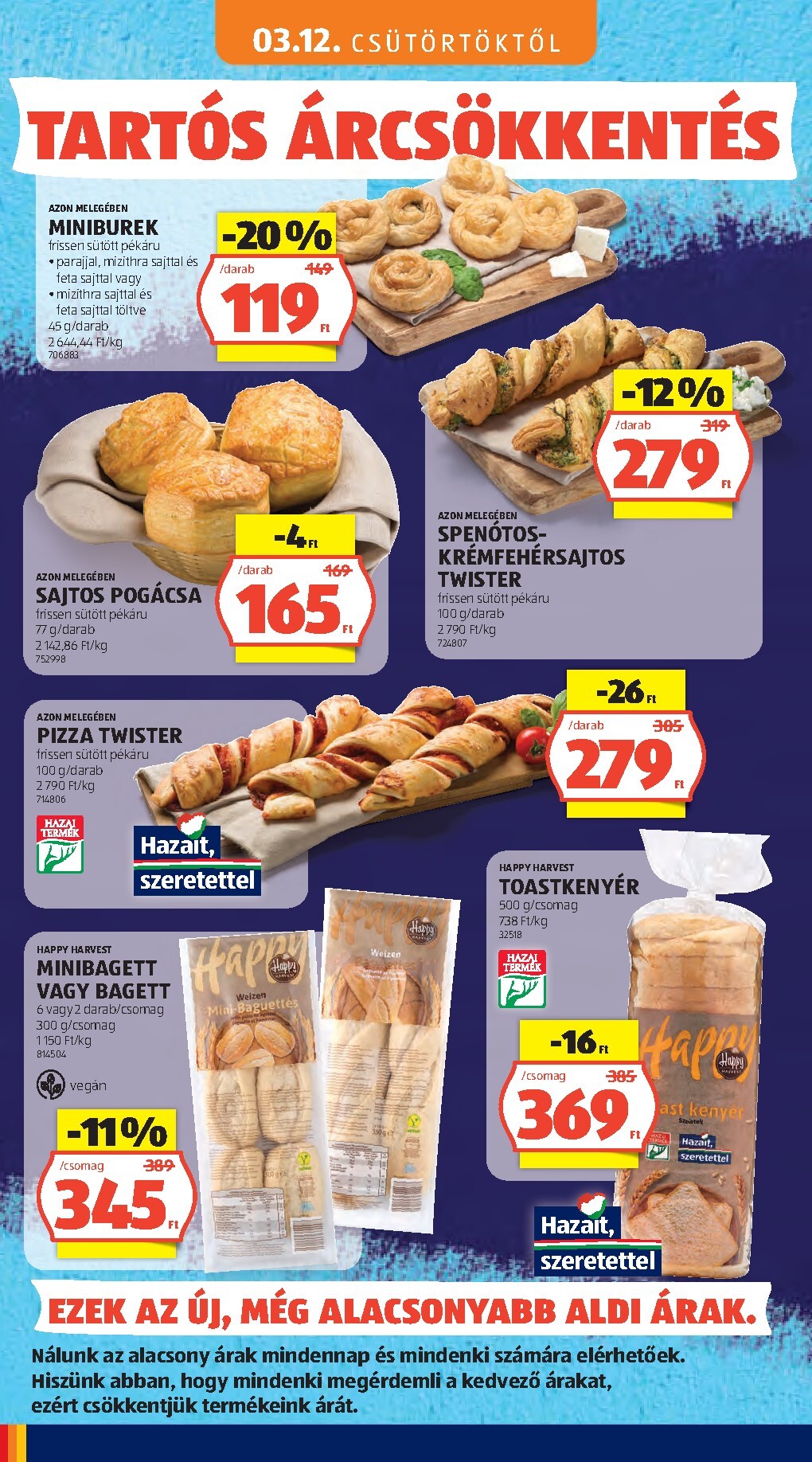 aldi - Aktuális Aldi - Tartós árcsökkentés flyer szórólap érvényes csütörtöktől 2026.03.05.-től vasárnaptól 2026.05.31.-ig - page: 34