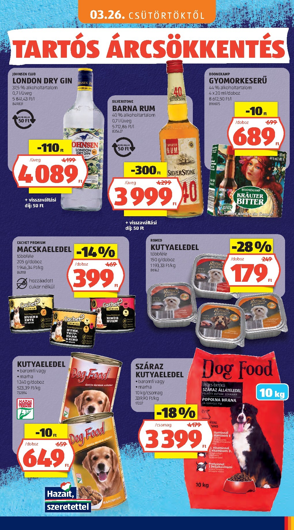 aldi - Aktuális Aldi - Tartós árcsökkentés flyer szórólap érvényes csütörtöktől 2026.03.05.-től vasárnaptól 2026.05.31.-ig - page: 89