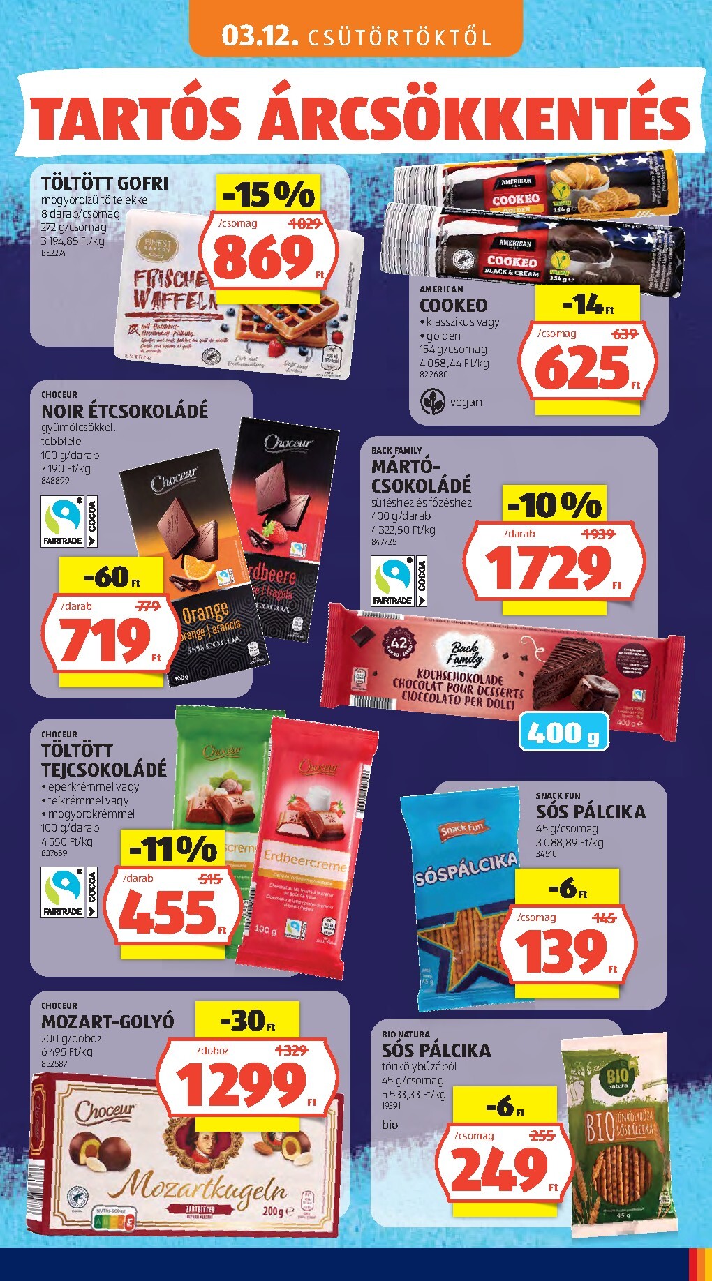 aldi - Aktuális Aldi - Tartós árcsökkentés flyer szórólap érvényes csütörtöktől 2026.03.05.-től vasárnaptól 2026.05.31.-ig - page: 47
