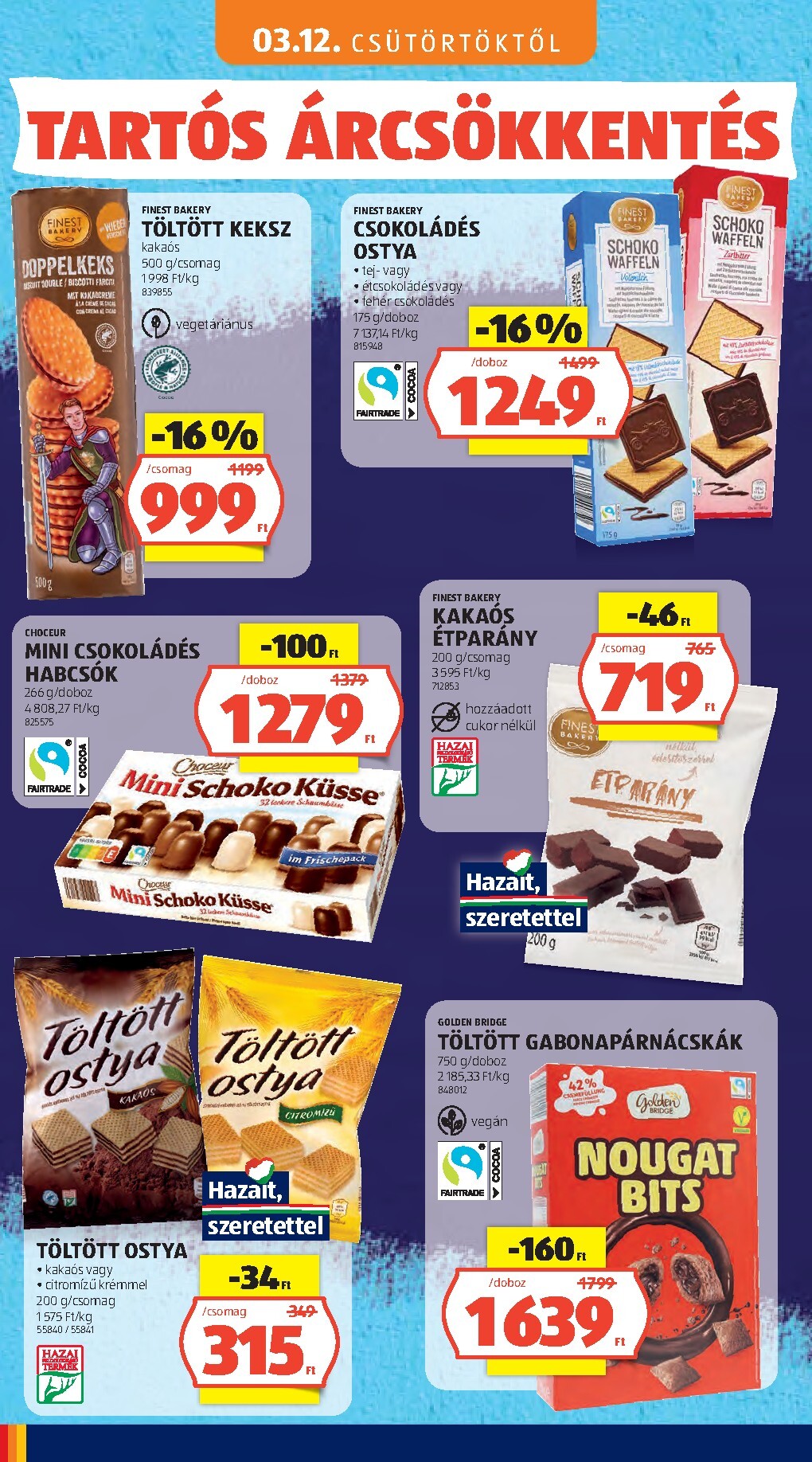 aldi - Aktuális Aldi - Tartós árcsökkentés flyer szórólap érvényes csütörtöktől 2026.03.05.-től vasárnaptól 2026.05.31.-ig - page: 46