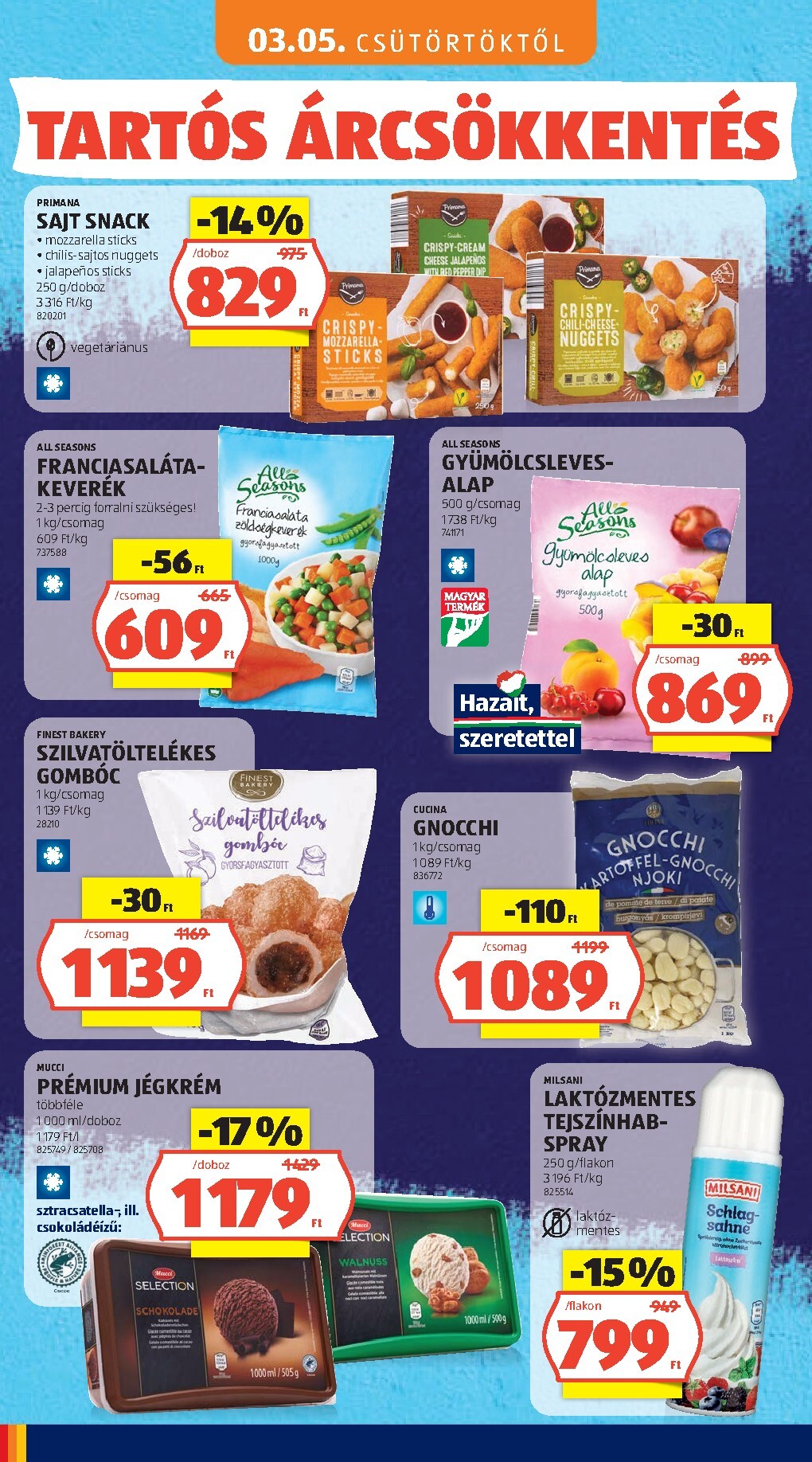 aldi - Aktuális Aldi - Tartós árcsökkentés flyer szórólap érvényes csütörtöktől 2026.03.05.-től vasárnaptól 2026.05.31.-ig - page: 12