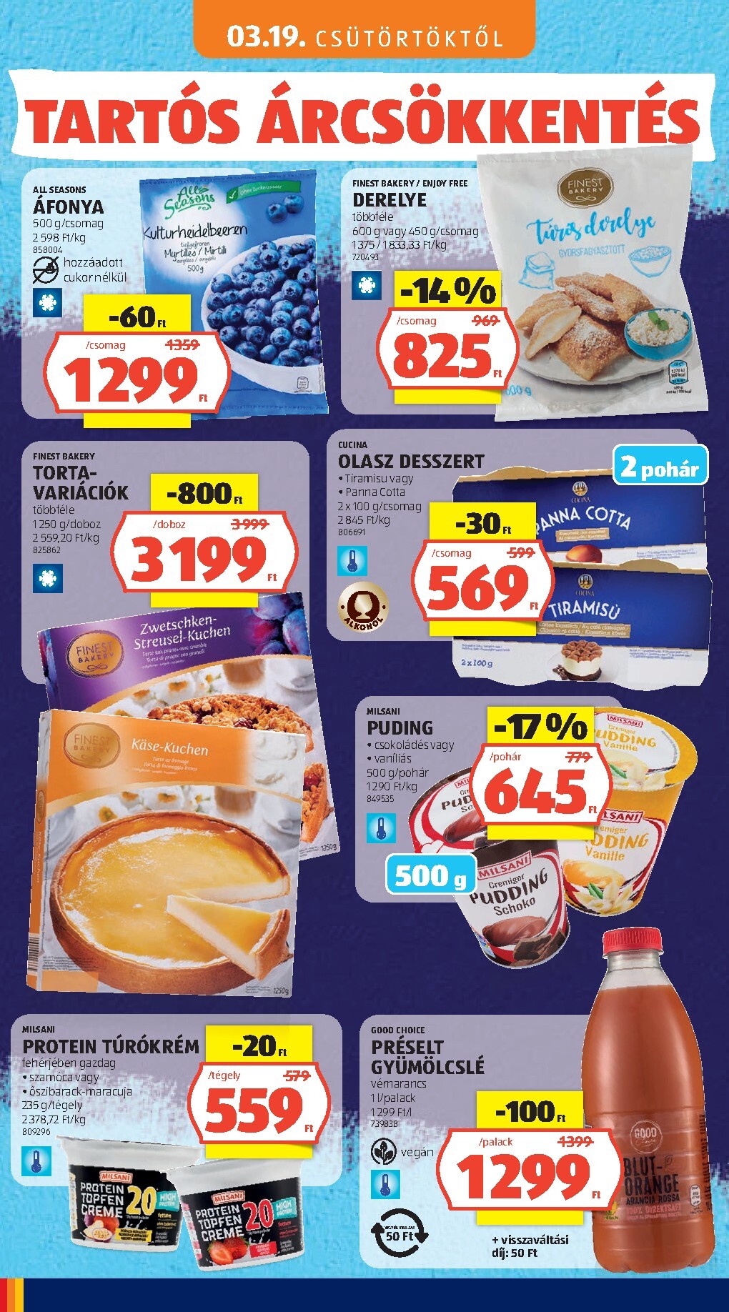 aldi - Aktuális Aldi - Tartós árcsökkentés flyer szórólap érvényes csütörtöktől 2026.03.05.-től vasárnaptól 2026.05.31.-ig - page: 62