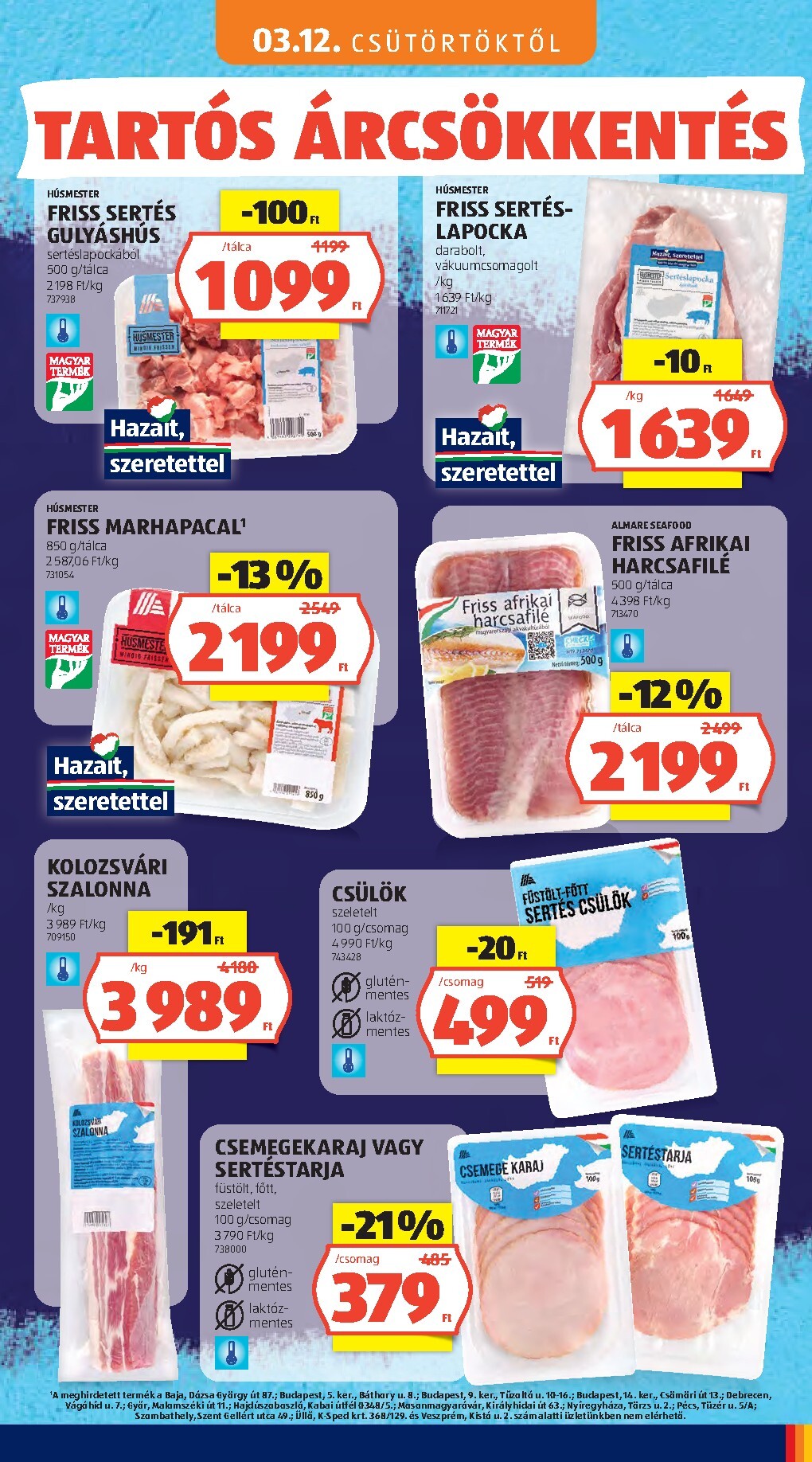 aldi - Aktuális Aldi - Tartós árcsökkentés flyer szórólap érvényes csütörtöktől 2026.03.05.-től vasárnaptól 2026.05.31.-ig - page: 35