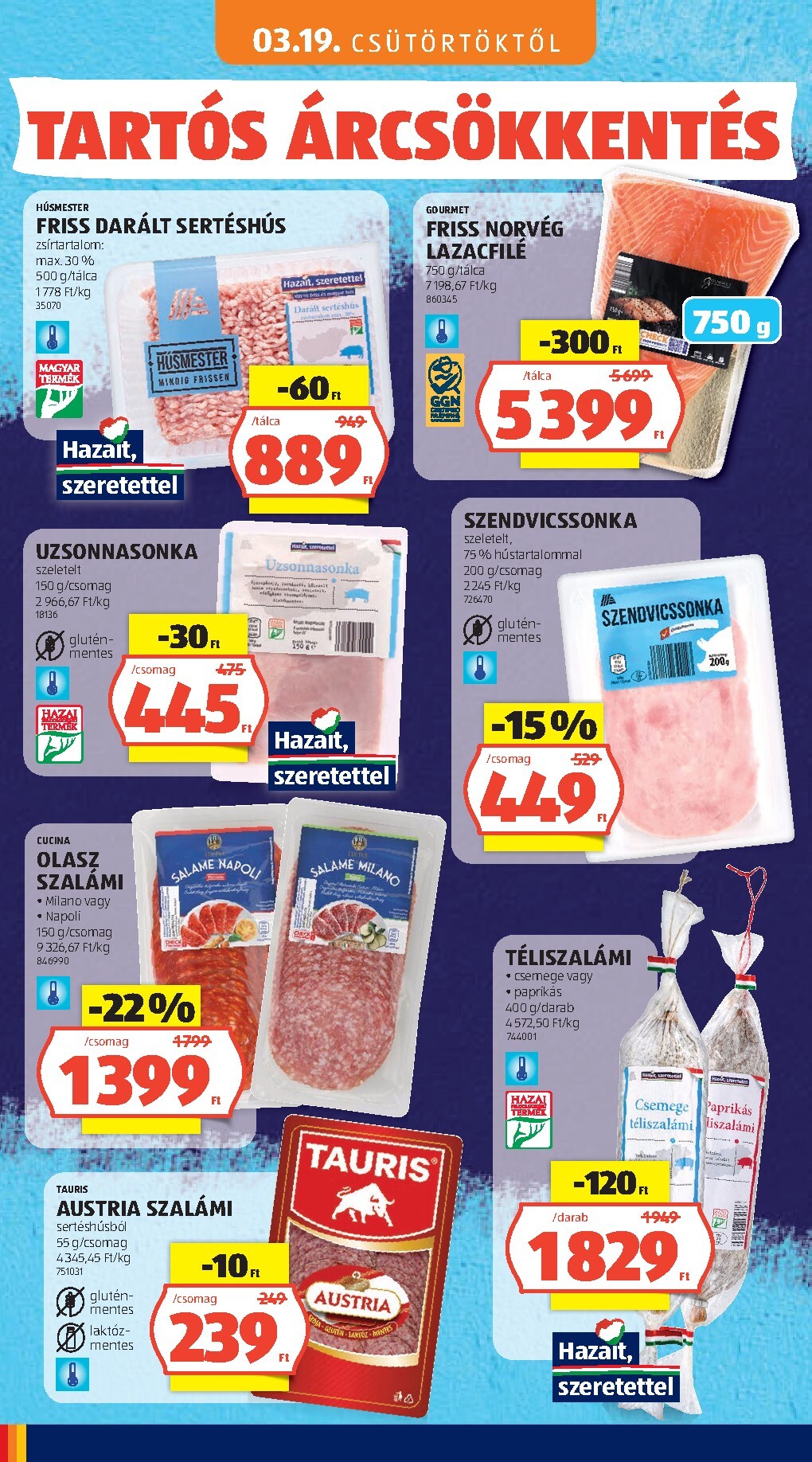 aldi - Aktuális Aldi - Tartós árcsökkentés flyer szórólap érvényes csütörtöktől 2026.03.05.-től vasárnaptól 2026.05.31.-ig - page: 58