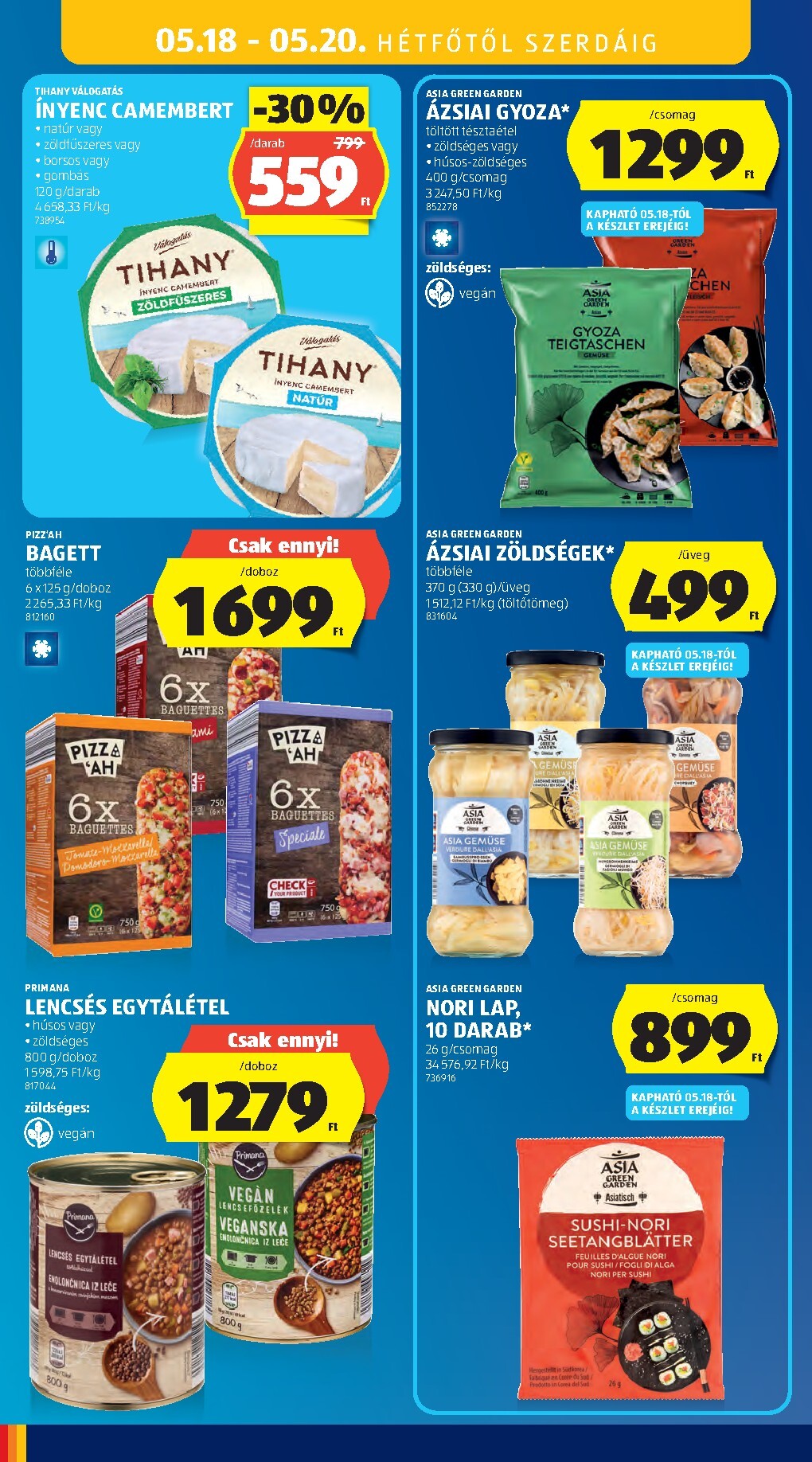 aldi - Aldi hirdetmény a következő hétre csütörtöktől 2026.05.14.-tól szerdától 2026.05.20.-ig - page: 34