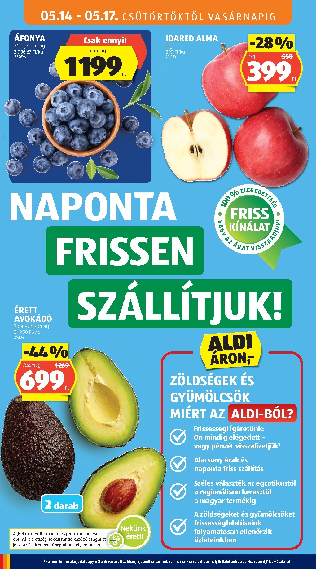aldi - Aldi hirdetmény a következő hétre csütörtöktől 2026.05.14.-tól szerdától 2026.05.20.-ig - page: 6
