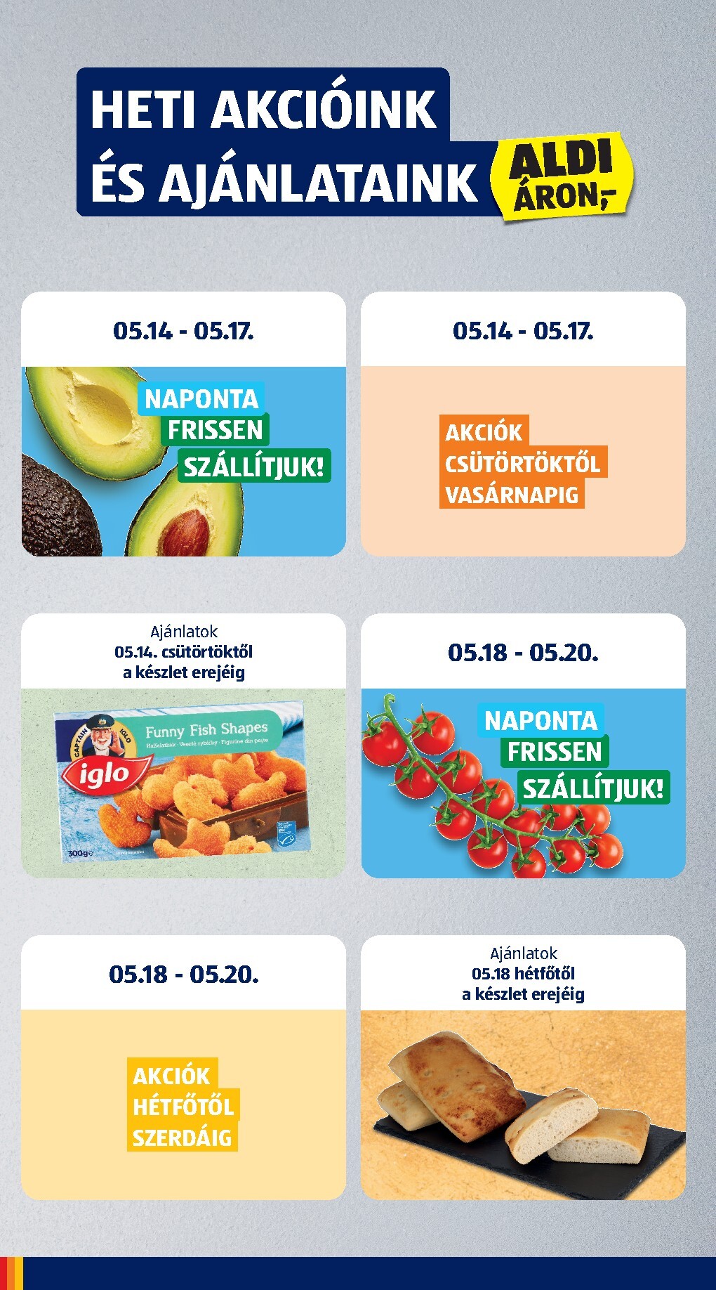 aldi - Aldi hirdetmény a következő hétre csütörtöktől 2026.05.14.-tól szerdától 2026.05.20.-ig - page: 4