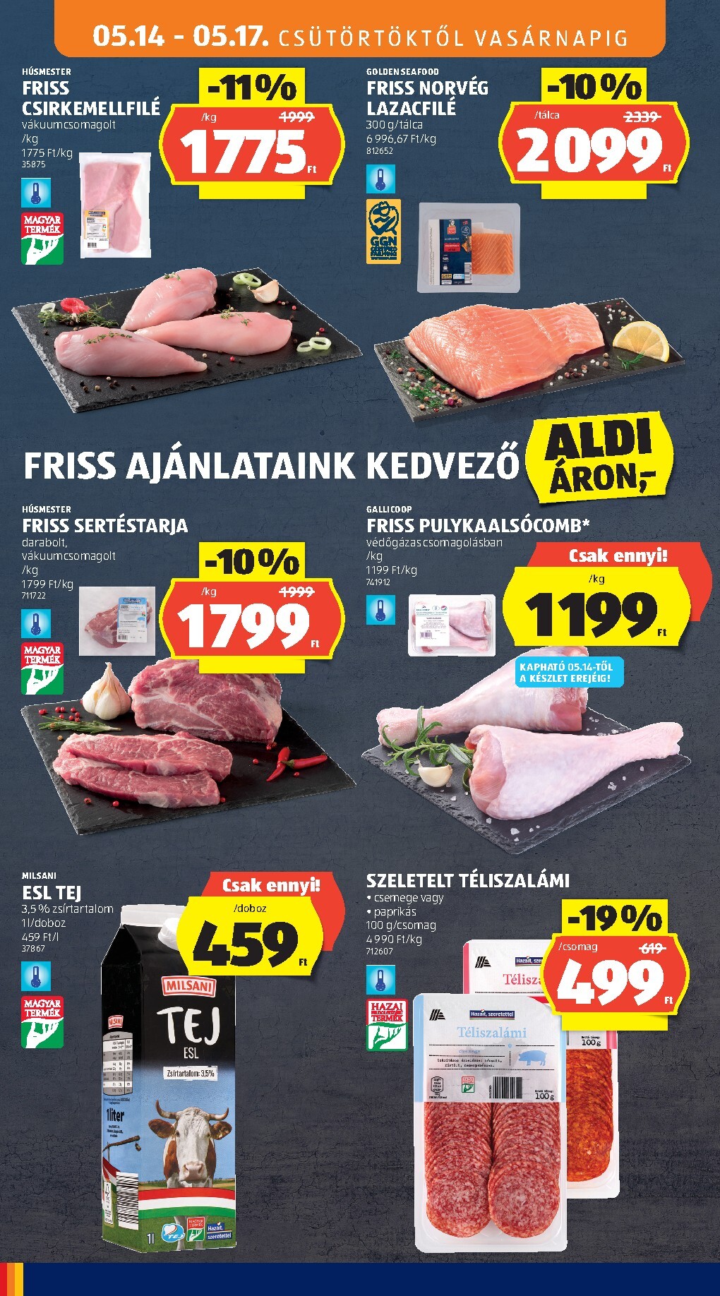 aldi - Aldi hirdetmény a következő hétre csütörtöktől 2026.05.14.-tól szerdától 2026.05.20.-ig - page: 8
