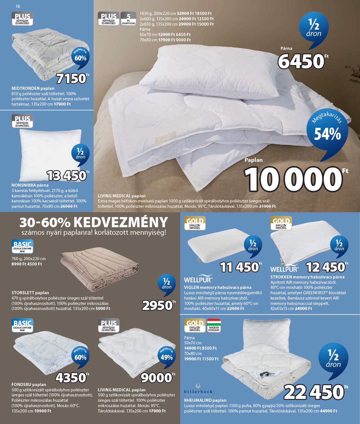 jysk - Aktuális JYSK szórólap érvényes szerdától 2026.08.12.-től keddtől 2026.09.08.-ig - page: 18