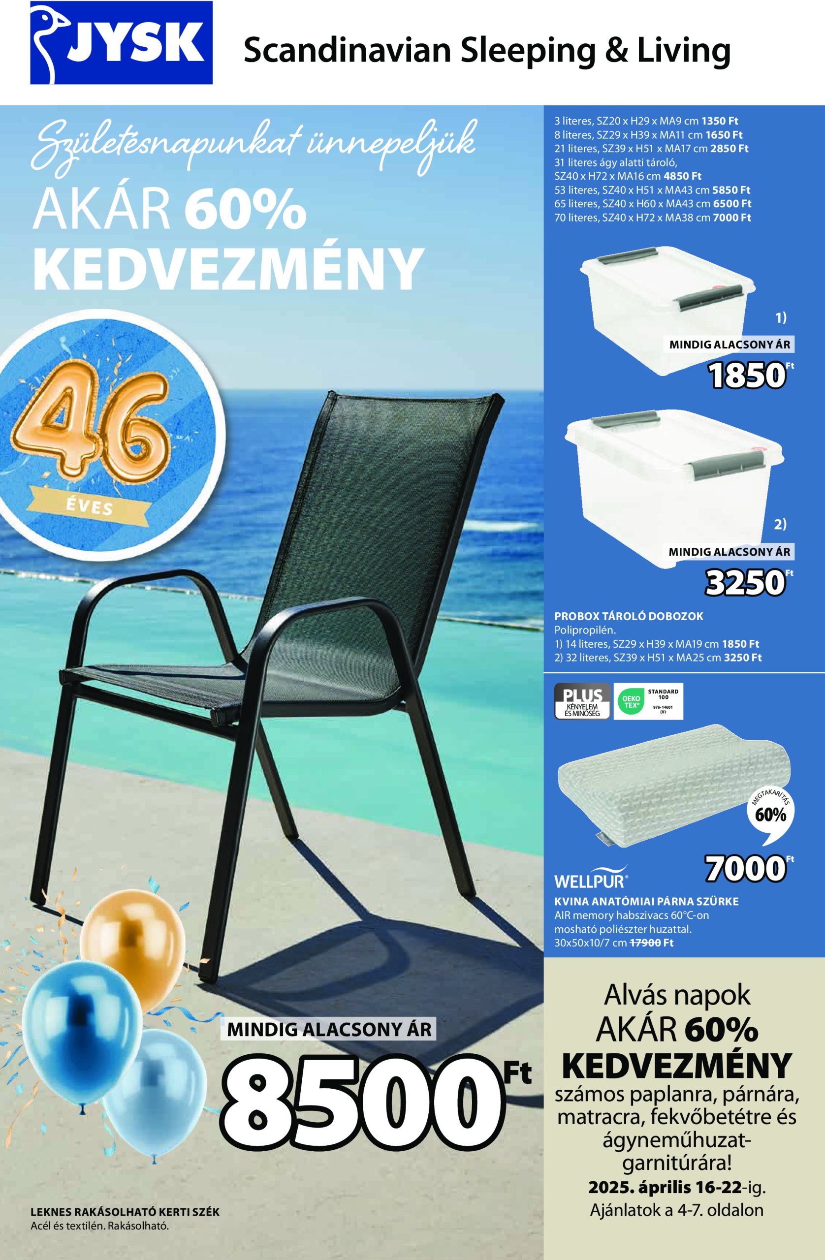 jysk - JYSK akciós újság, érvényes 04.16. - 05.18.
