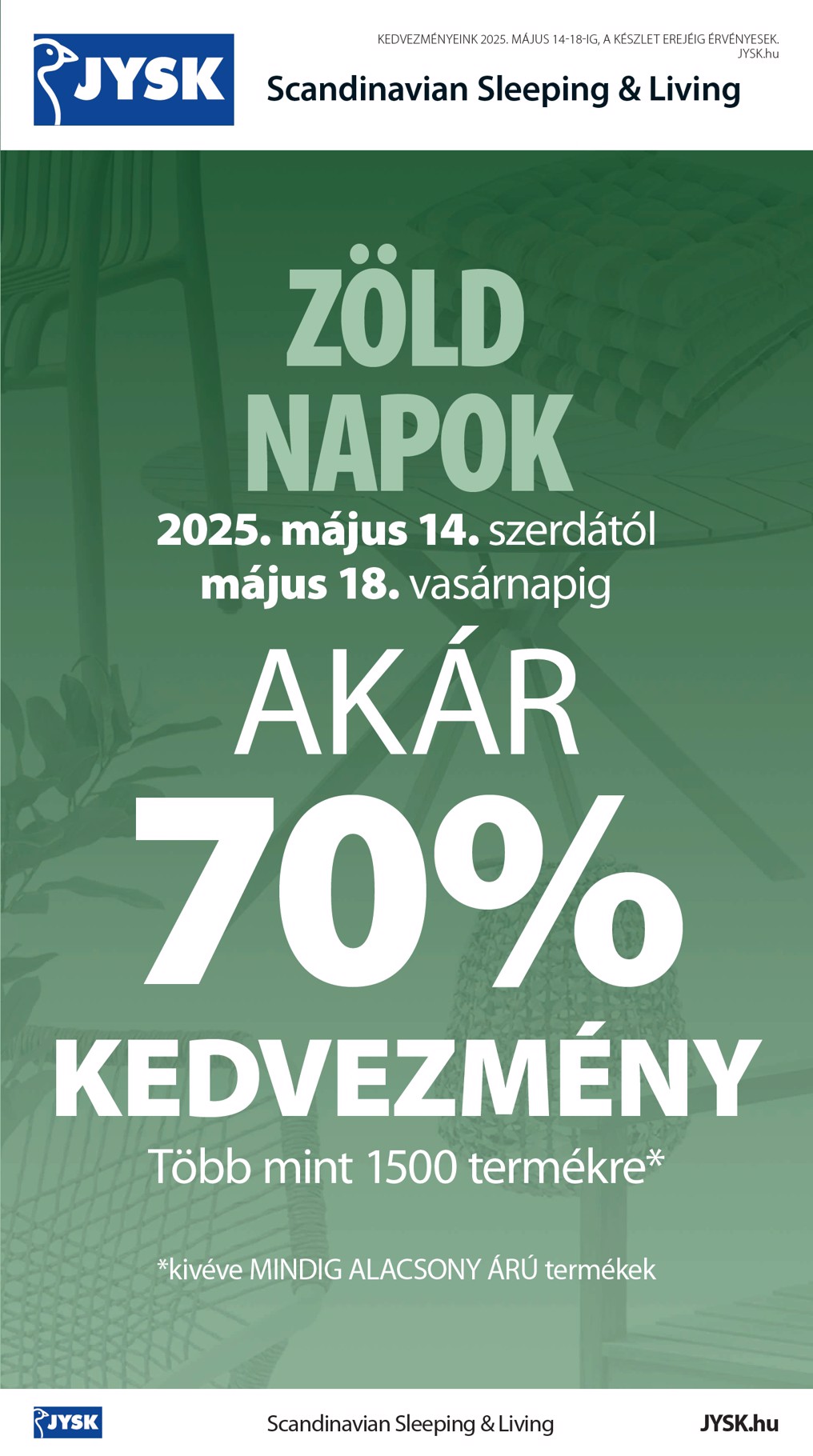 jysk - JYSK akciós újság, érvényes 05.14. - 05.18.