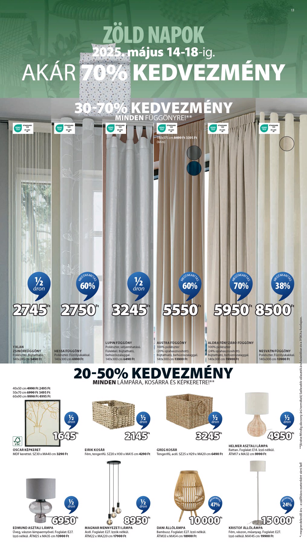 jysk - JYSK akciós újság, érvényes 05.14. - 05.18. - page: 13