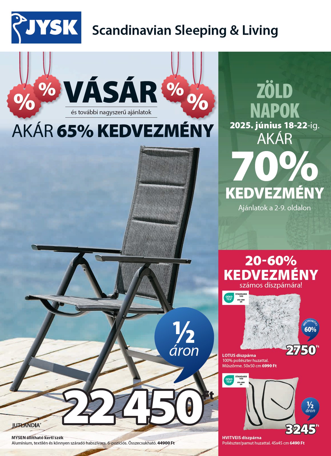 jysk - JYSK akciós újság, érvényes 06.18. - 06.22.